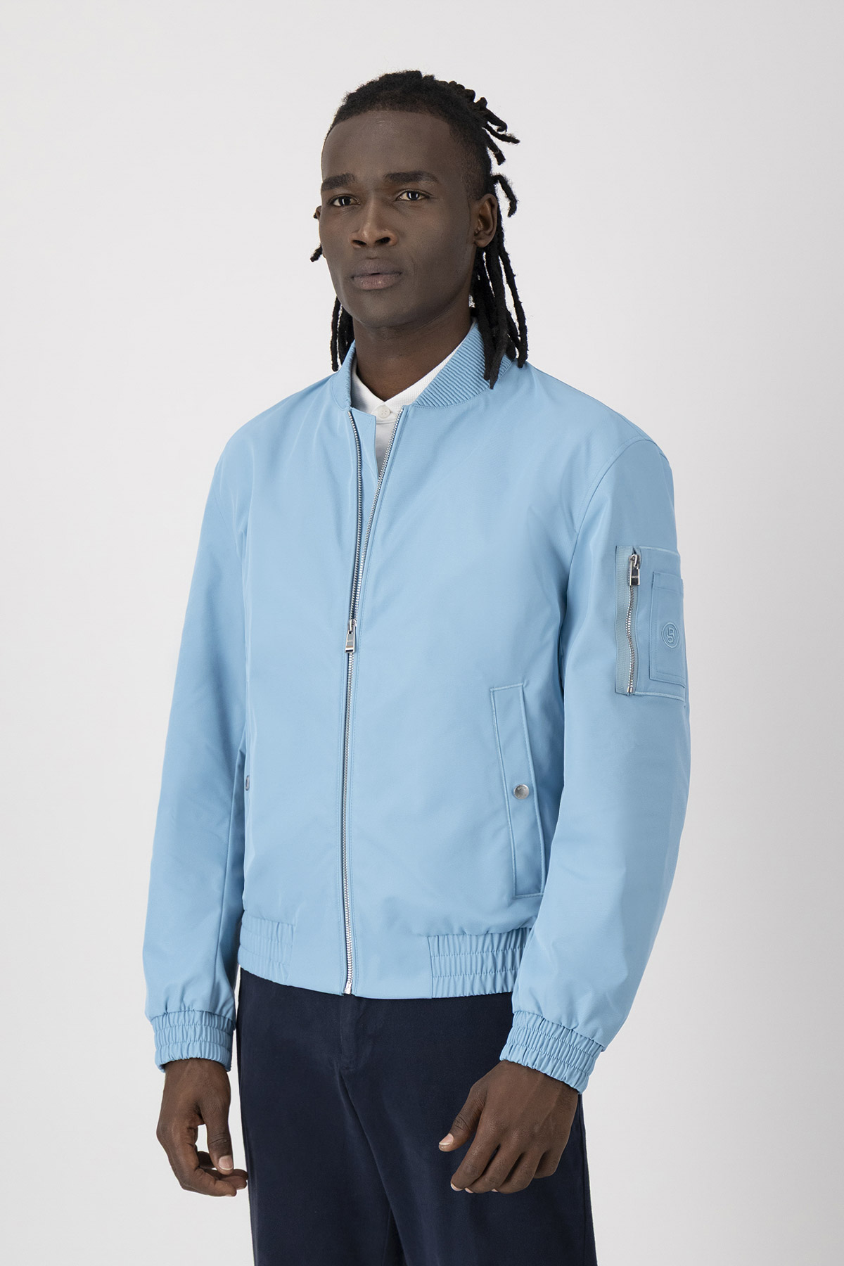 Cazadora Repelente Al Agua Con Monograma Double B