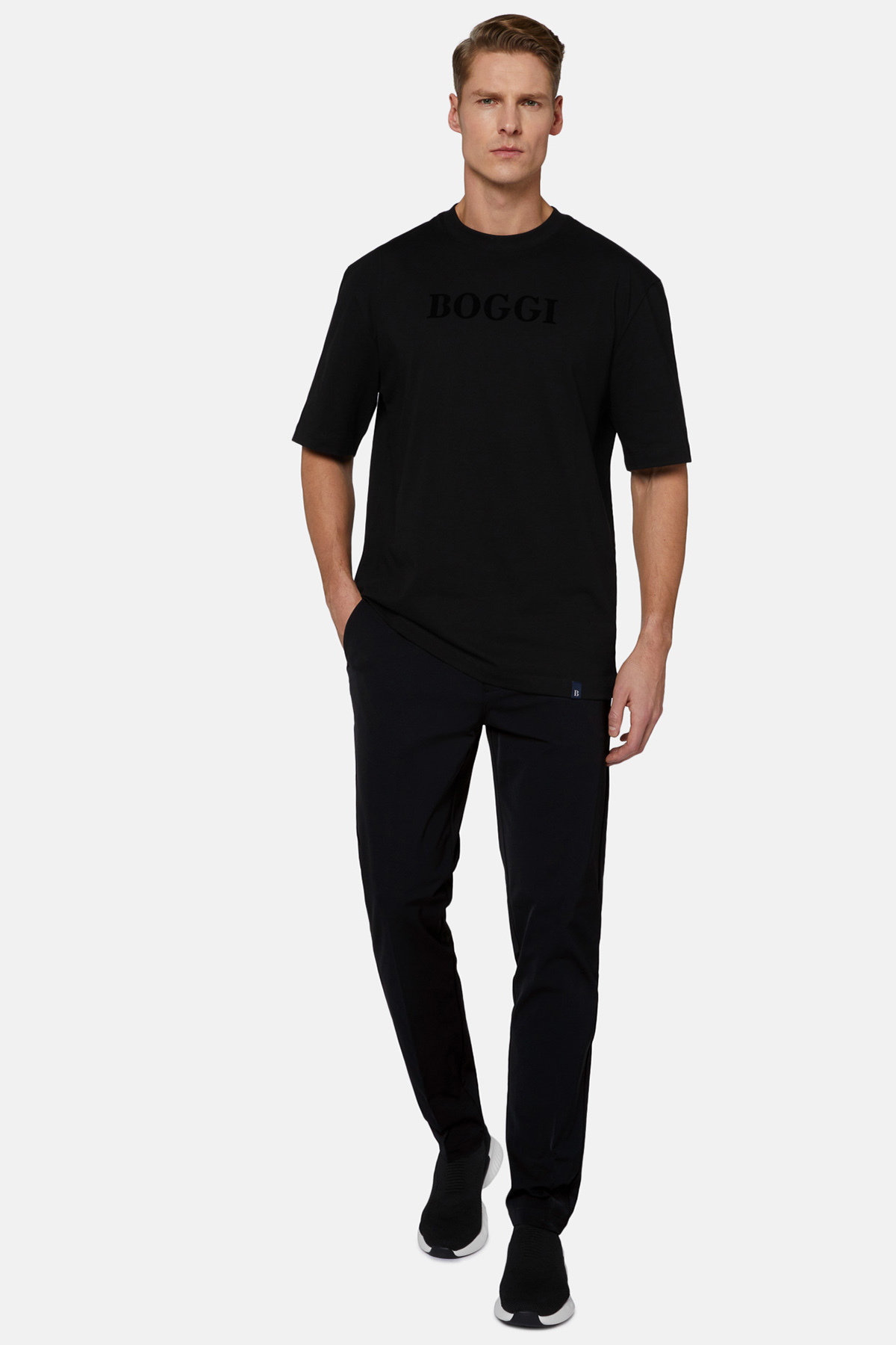 PANTALÓN CASUAL BOGGI NEGRO image number 3