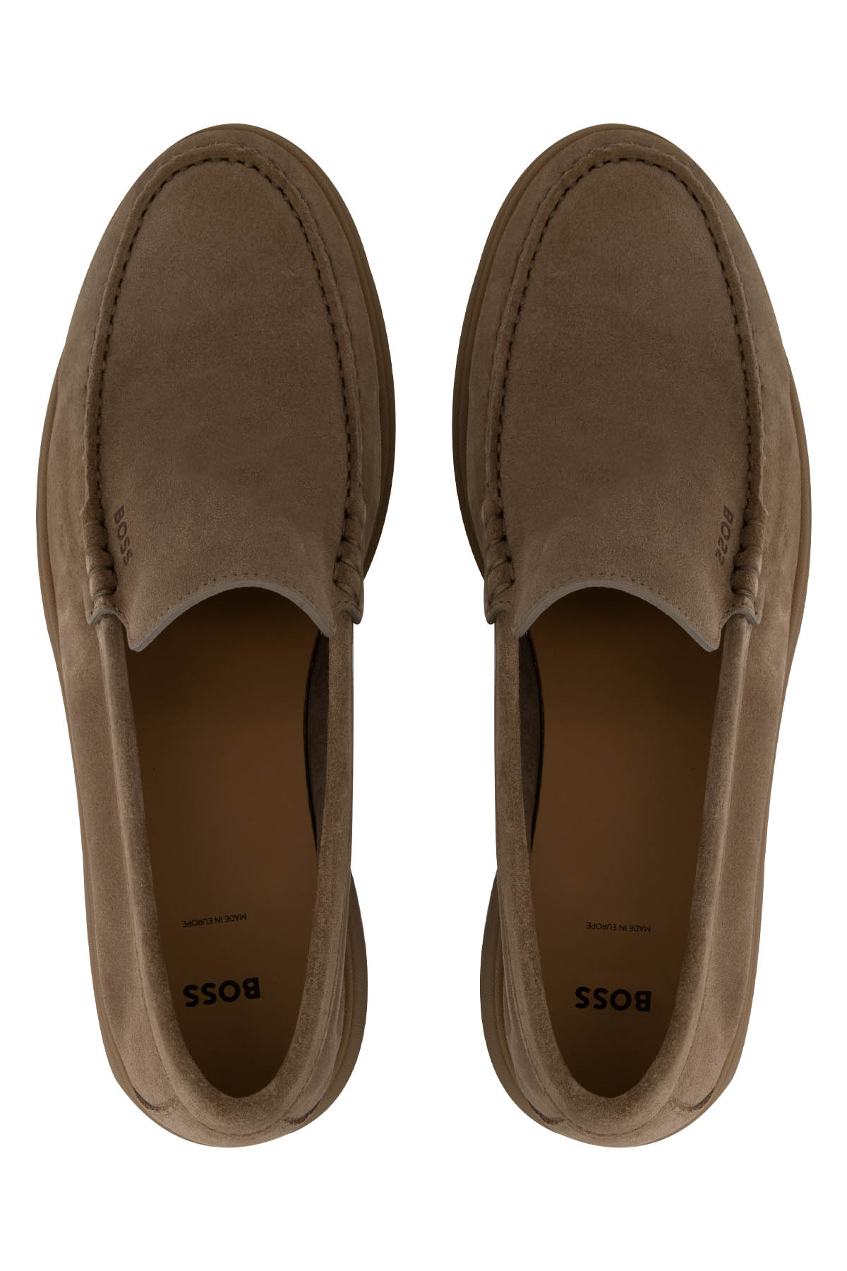 Mocasines De Ante Con Suela En Contraste image number 4