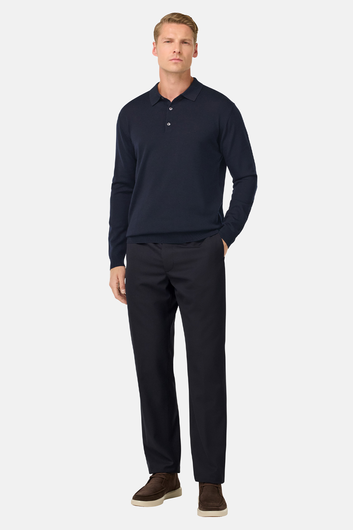 Polo De Punto De Lana Merina image number 3