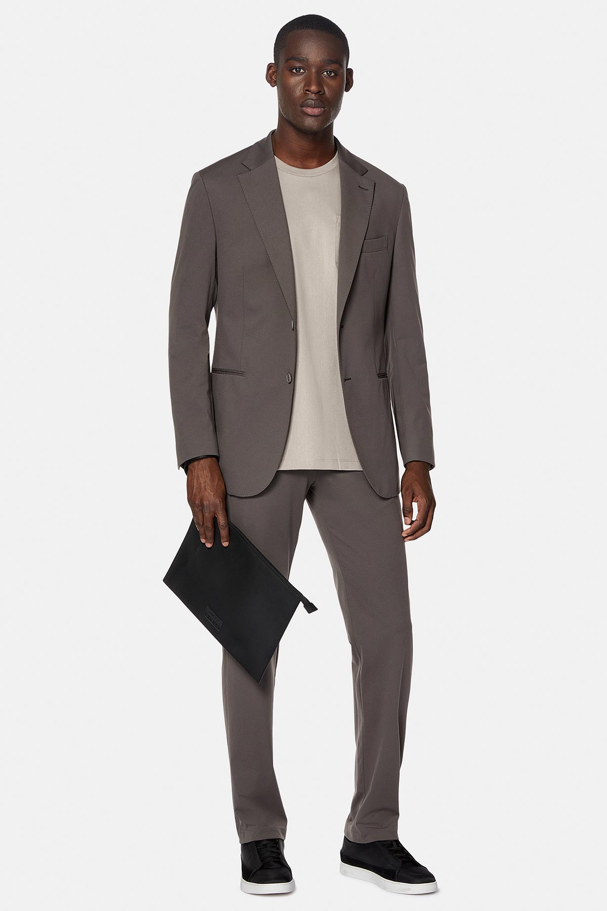 SACO SEPARATE GRIS OXFORD REGULAR FIT image number 4