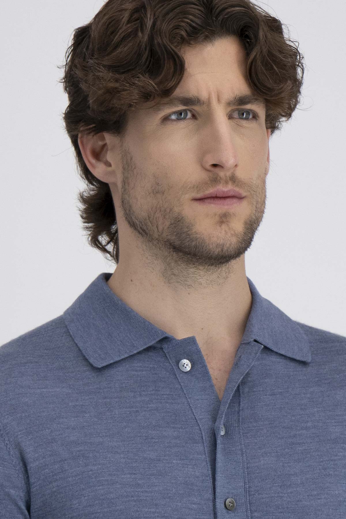 Suéter Casual Merino Wool Contemporary Fit