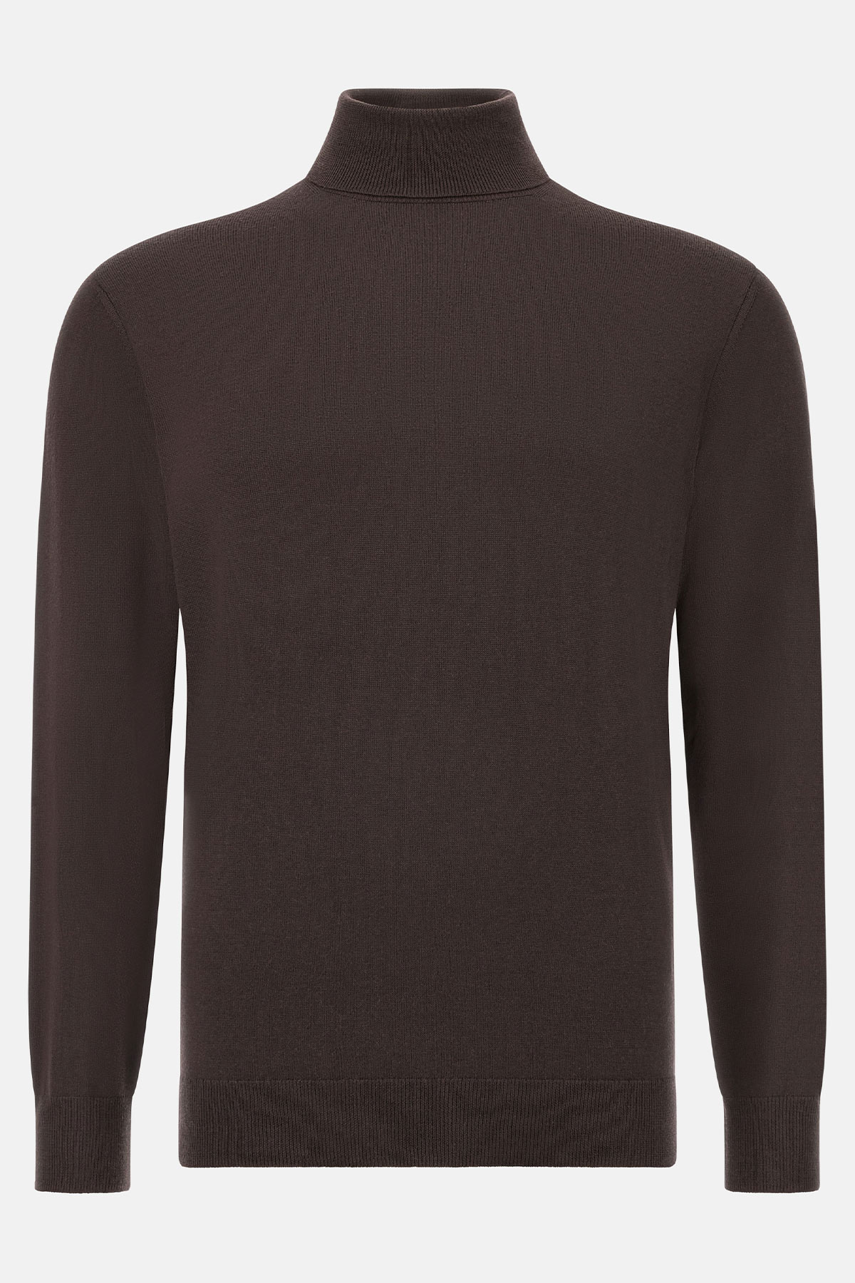 Suéter De Cuello Alto De Lana Merina image number 4