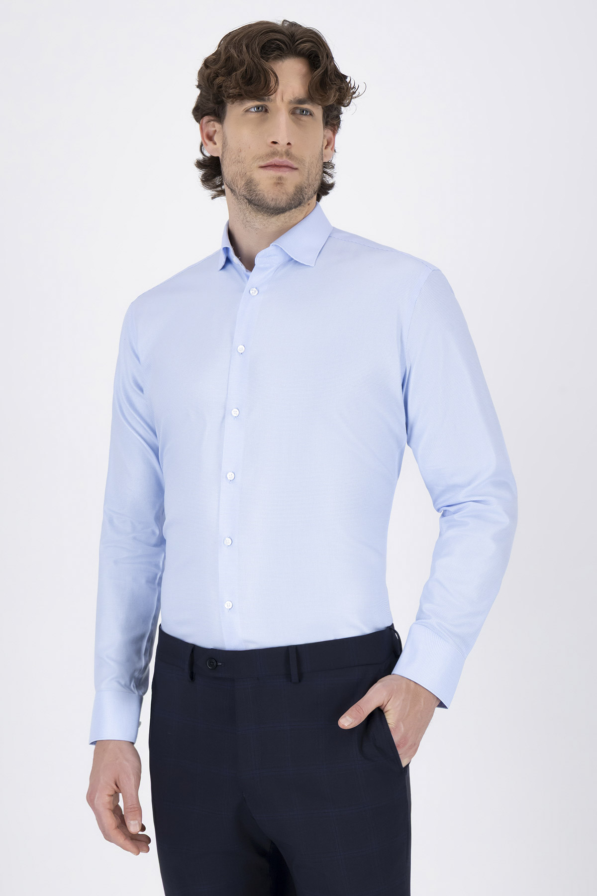 Camisa Formal Non Iron Contemporary Fit