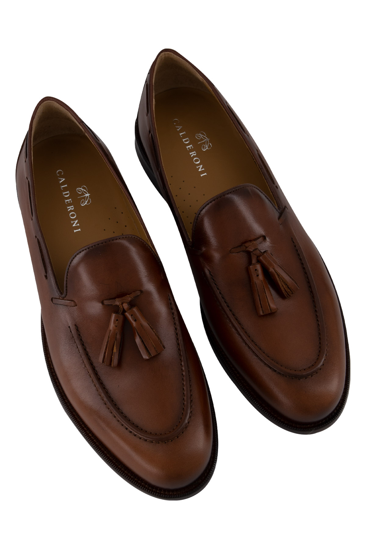 Zapatos Formales La Vera Pelle Tipo Mocasin image number 2