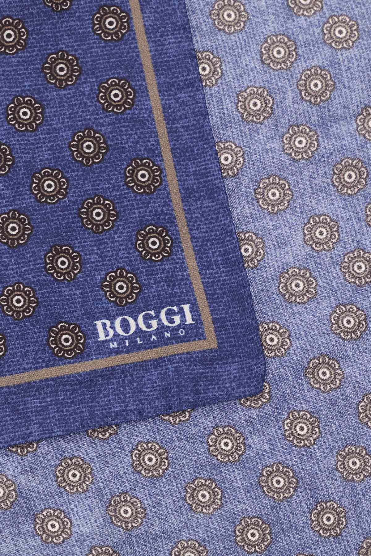 Pañuelo De Bolsillo De Seda Floral image number 2