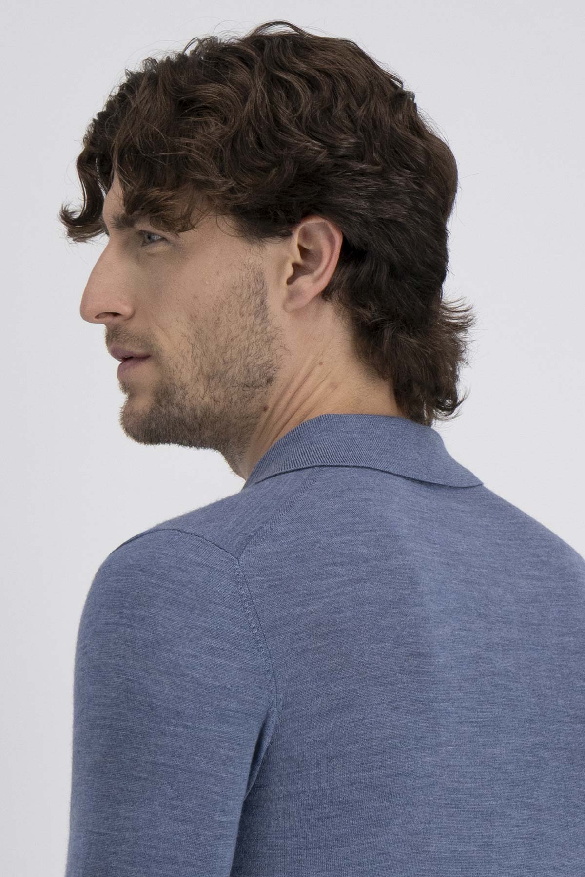 Suéter Casual Merino Wool Contemporary Fit image number 3