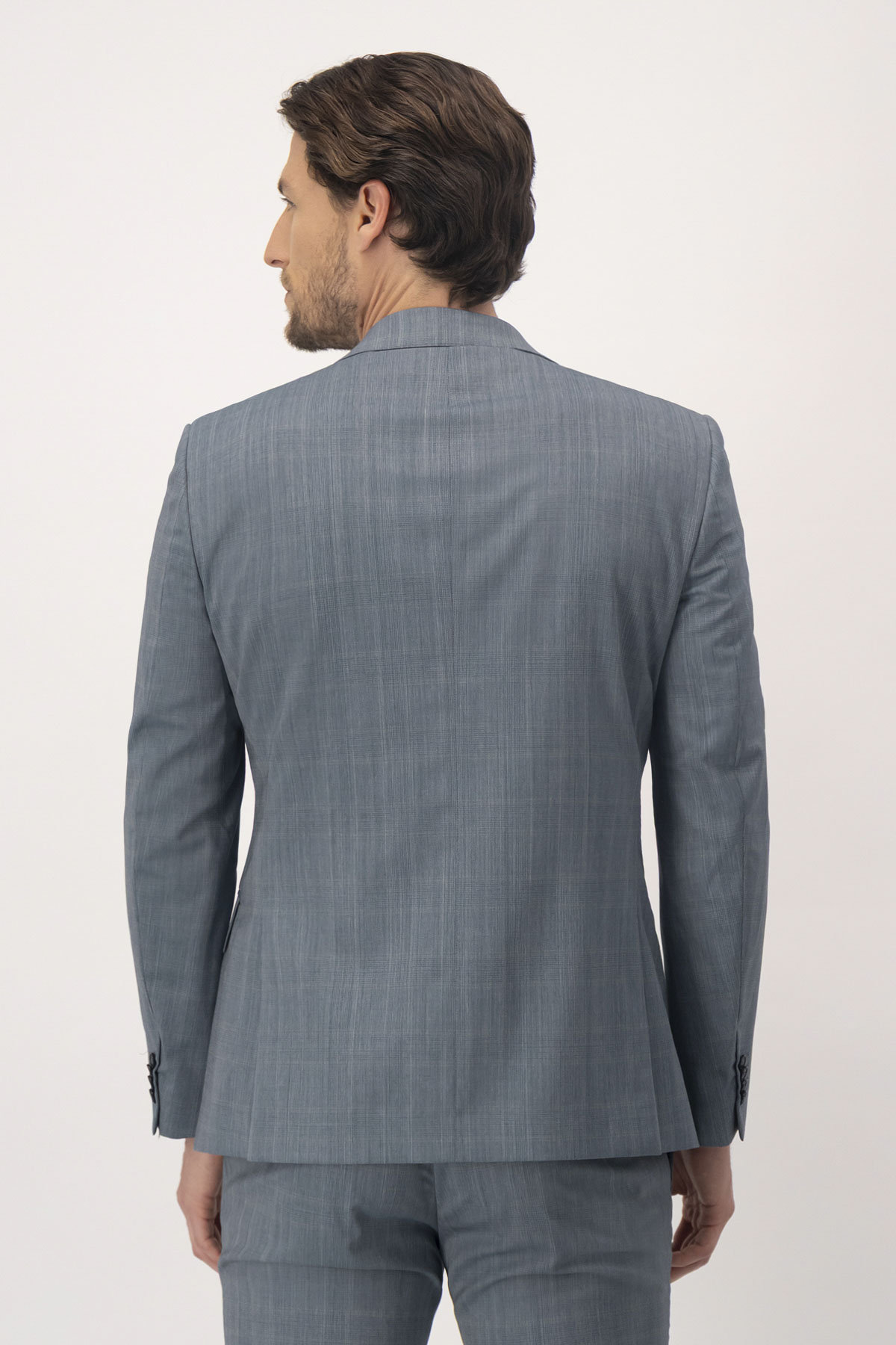 TRAJE VERDE SLIM FIT image number 2