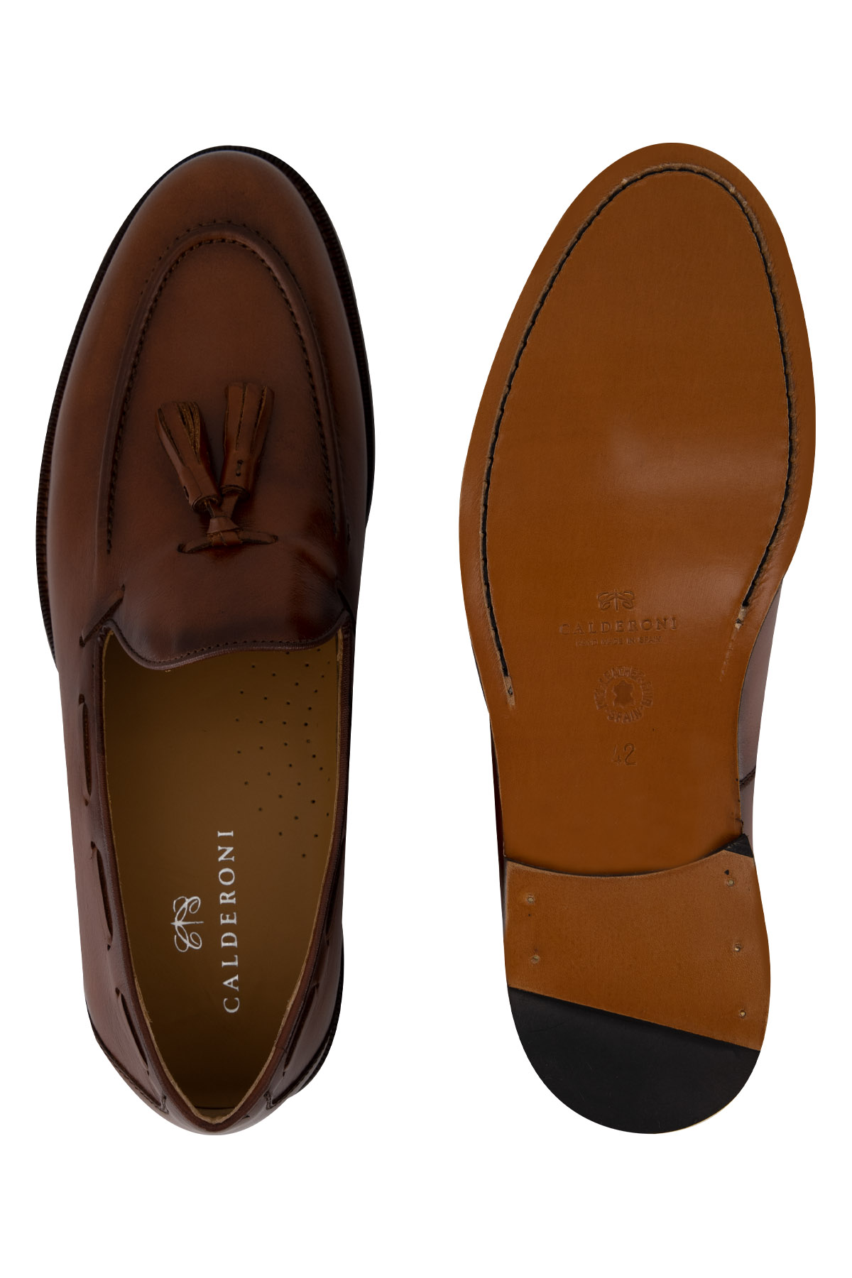 Zapatos Formales La Vera Pelle Tipo Mocasin image number 3