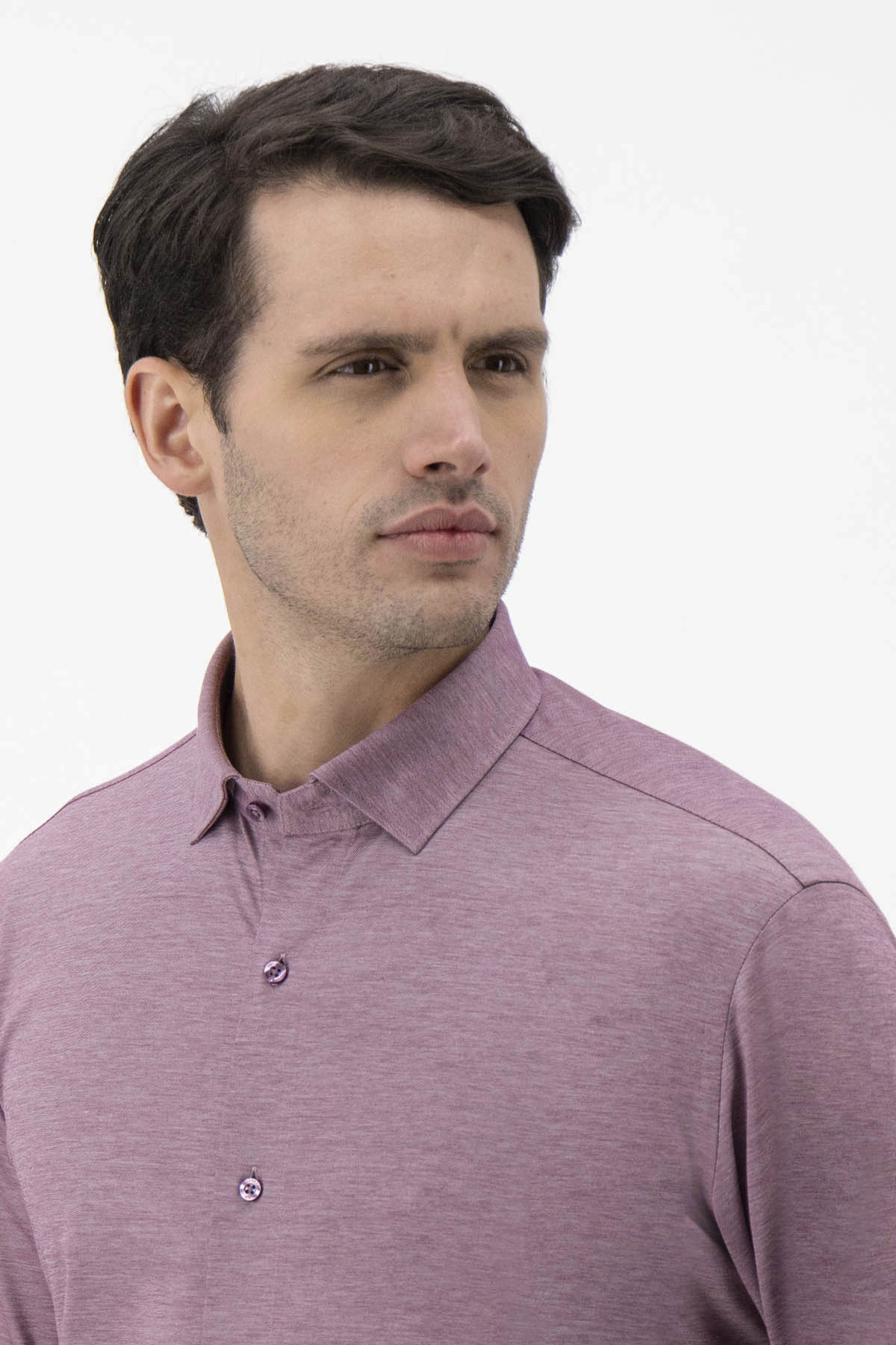 CAMISA FORMAL KNIT CALDERONI CONTEMPORARY FIT image number 2