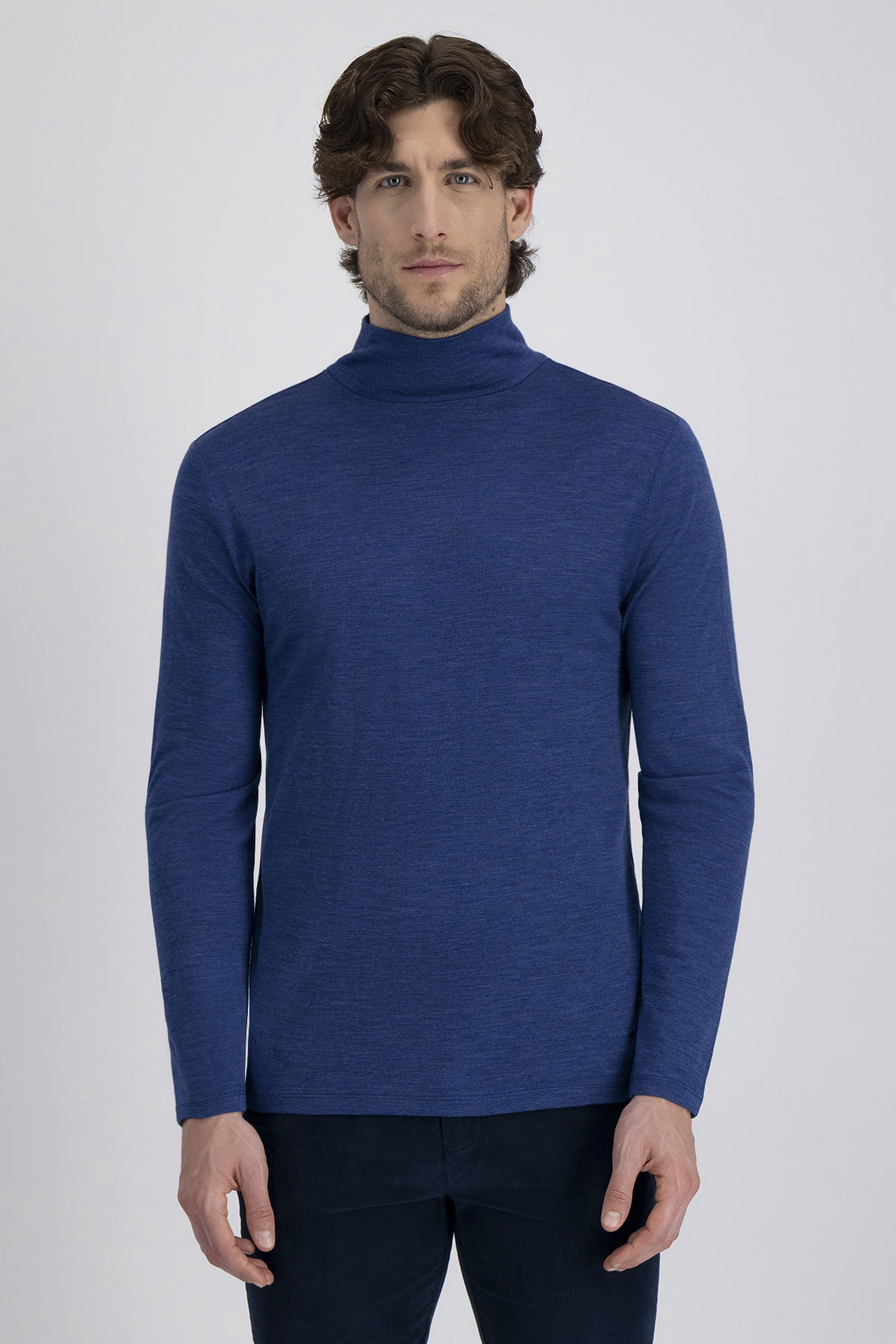 Playera Casual Merino Wool Contemporary Fit