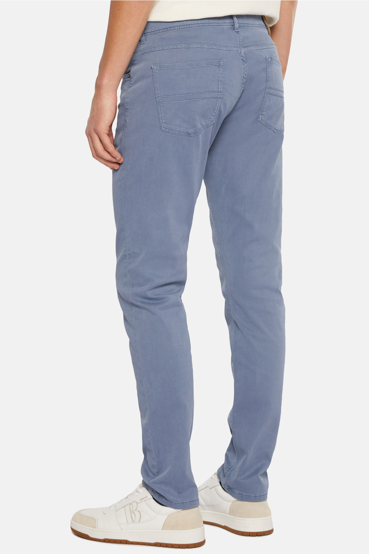 PANTALÓN CASUAL BOGGI AZUL CLARO image number 3