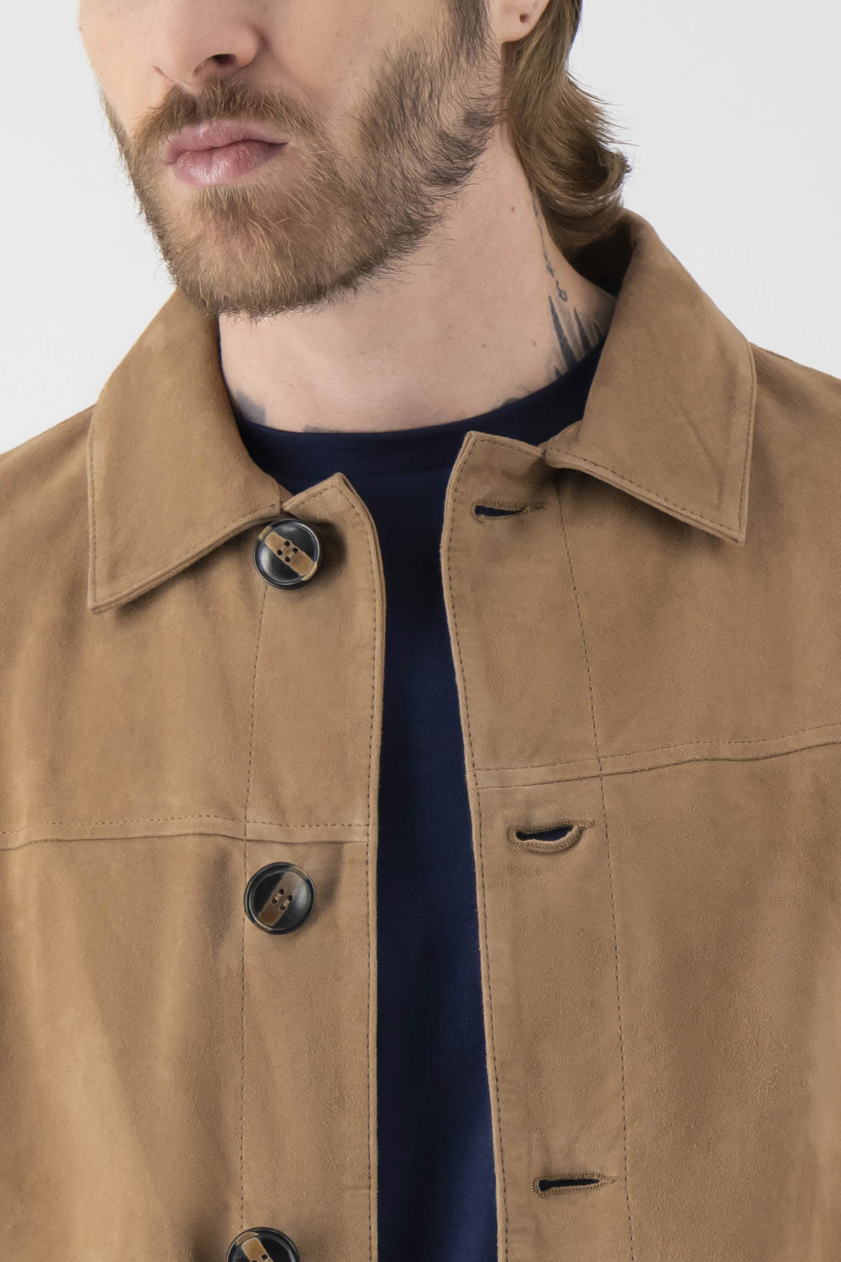 Sobrecamisa La Vera Pelle Contemporary Fit