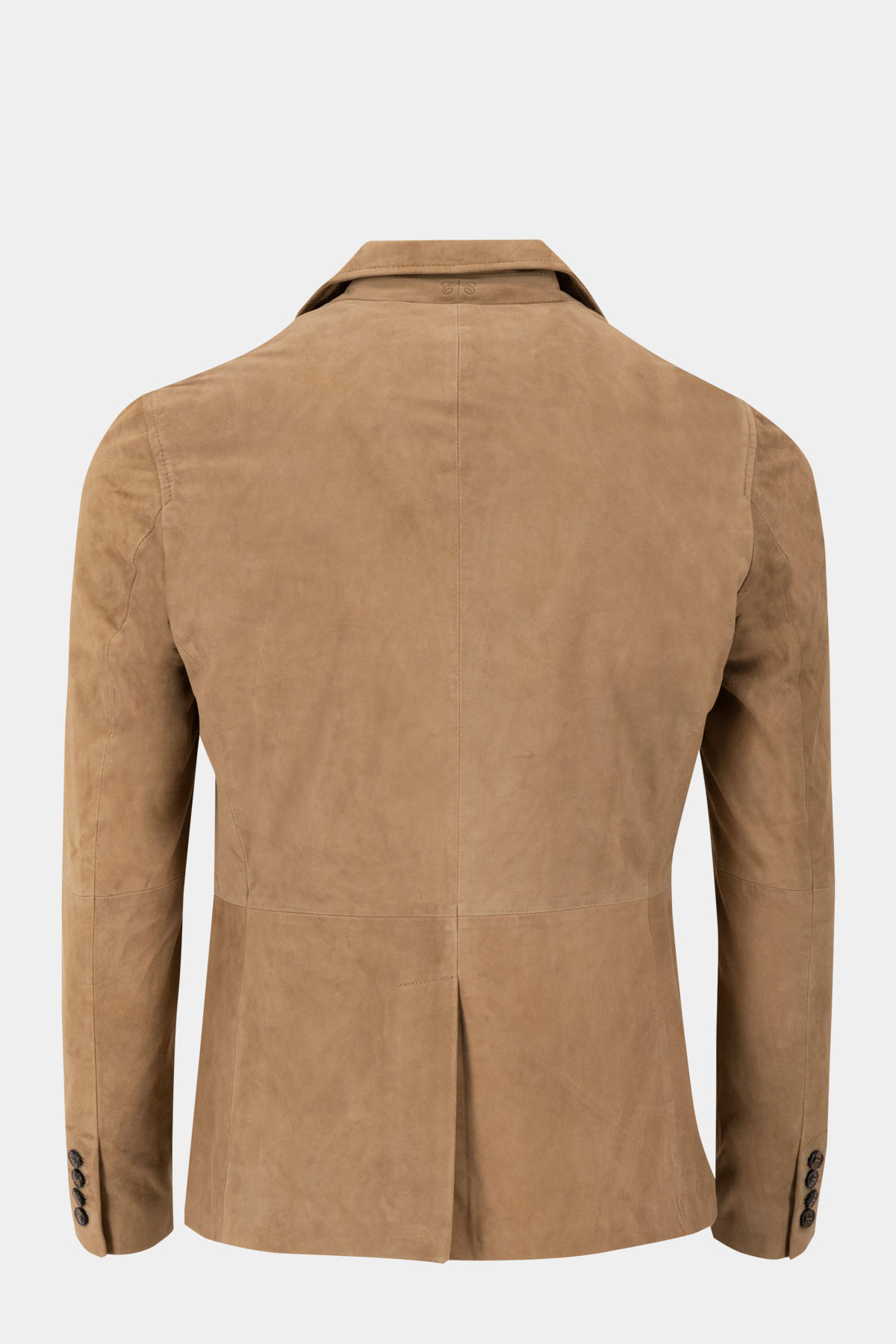 BLAZER LA VERA PELLE CONTEMPORARY FIT image number 3