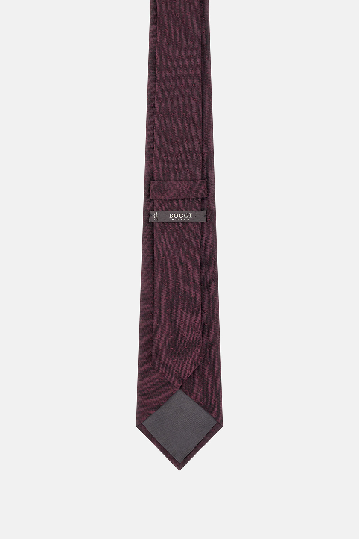 Corbata Mezcla De Seda Con Lunares image number 1