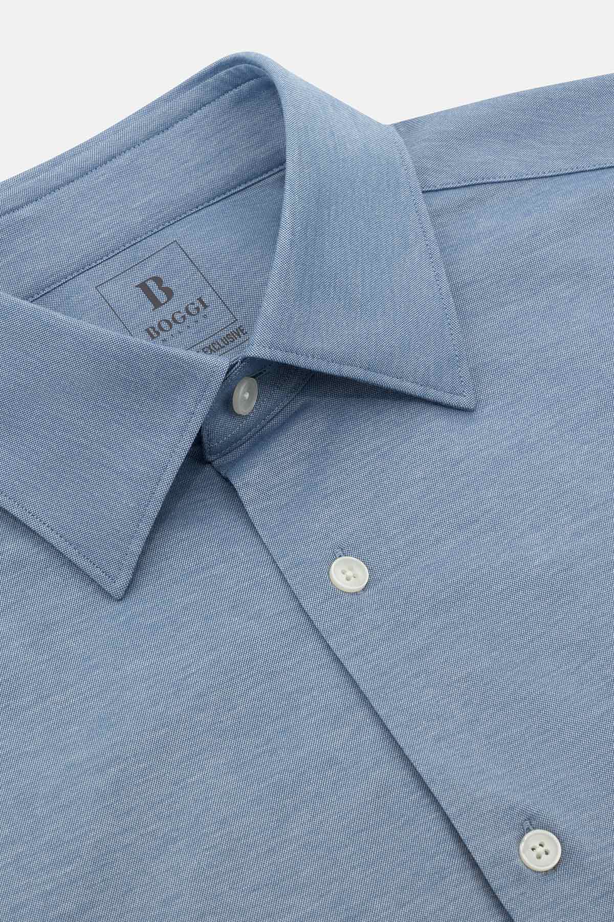 Camisa Estilo Polo De Punto Japonés Regular Fit image number 4