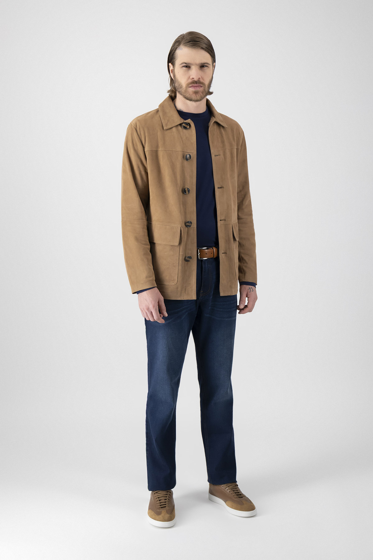 Sobrecamisa La Vera Pelle Contemporary Fit