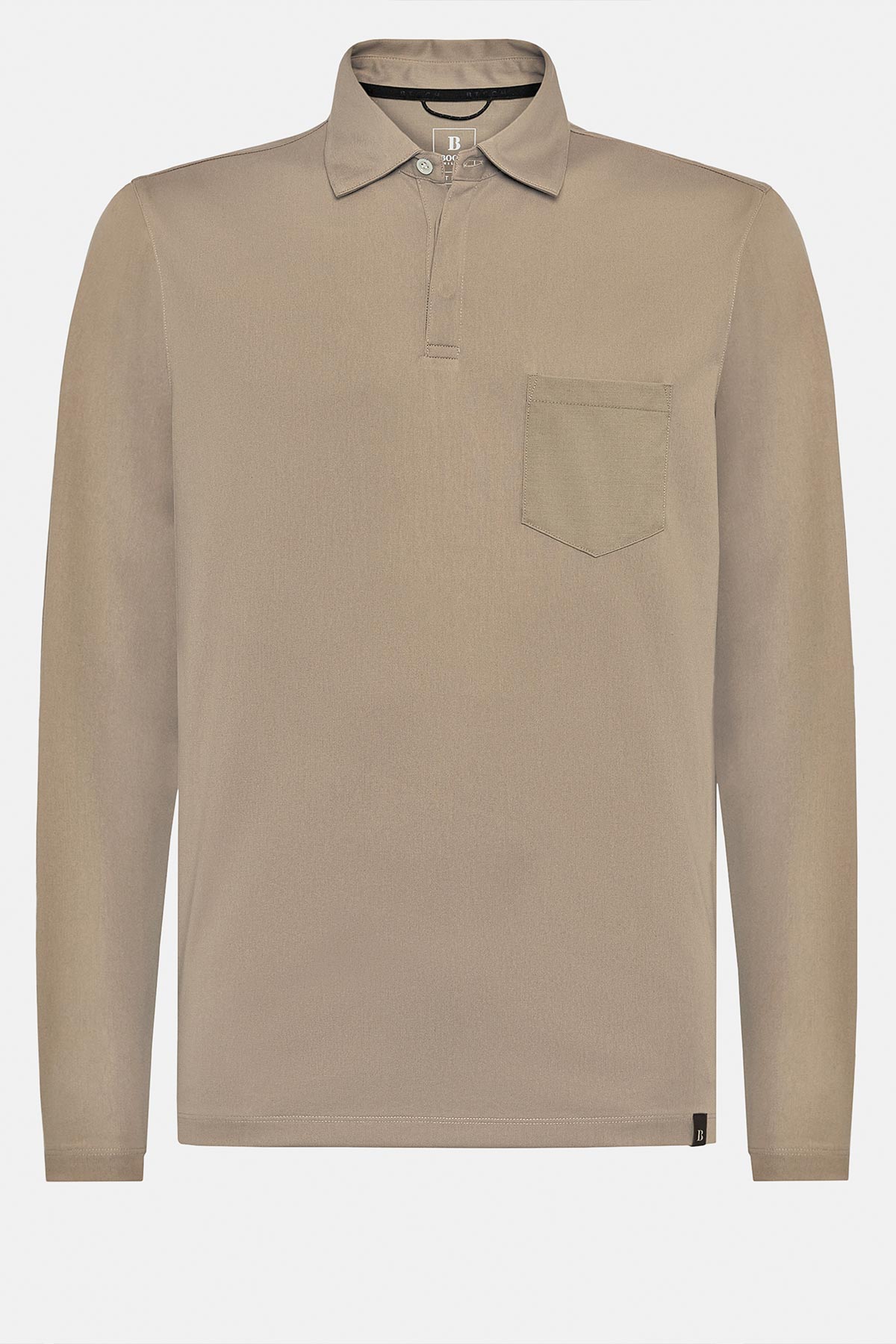 PLAYERA POLO BEIGE REGULAR FIT image number 3