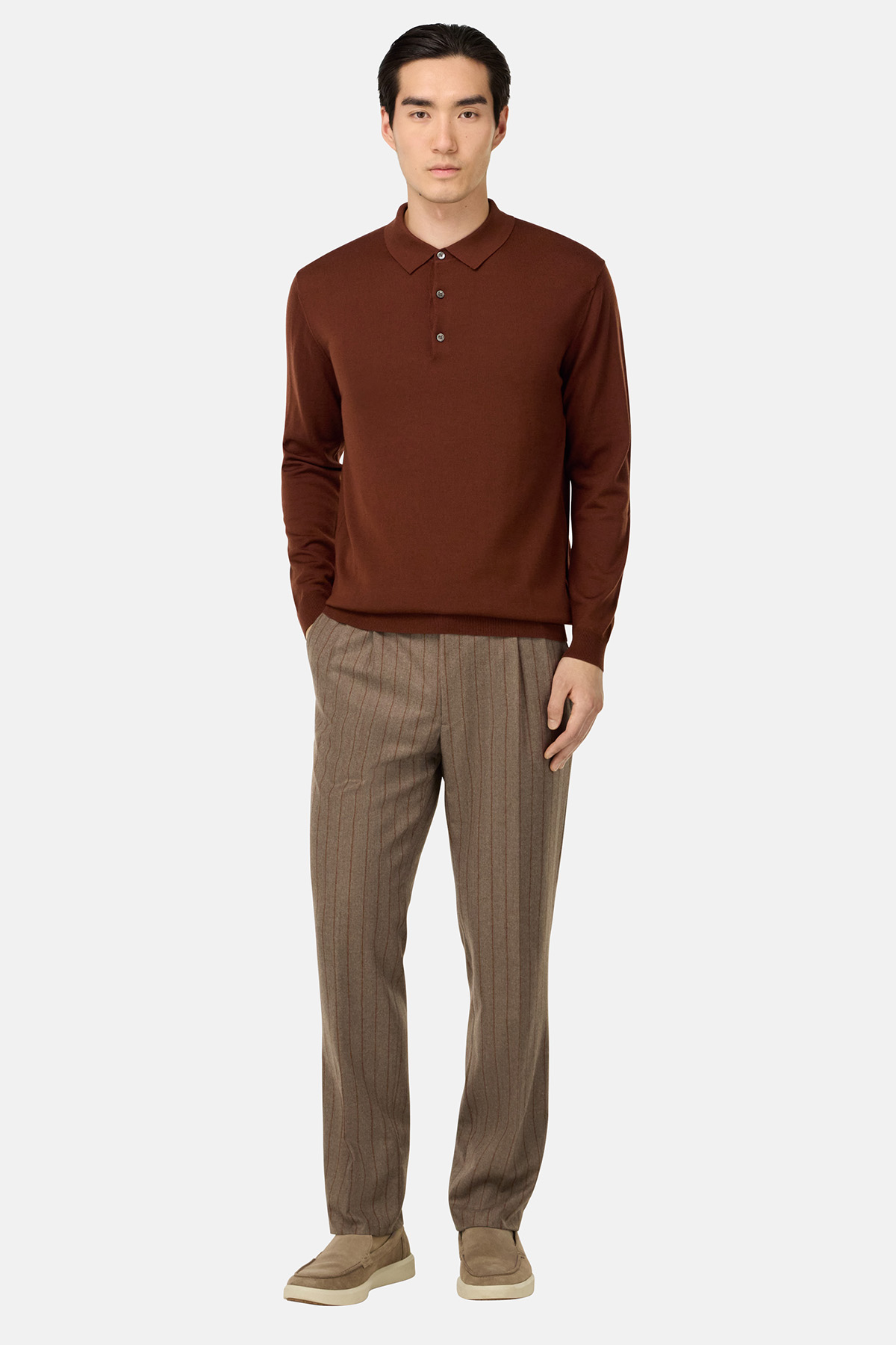 Polo De Punto De Lana Merina image number 3