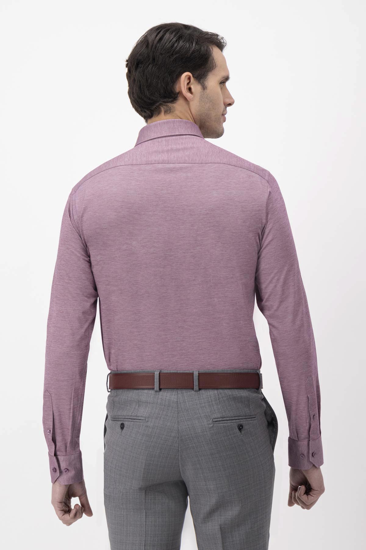 CAMISA FORMAL KNIT CALDERONI CONTEMPORARY FIT image number 4