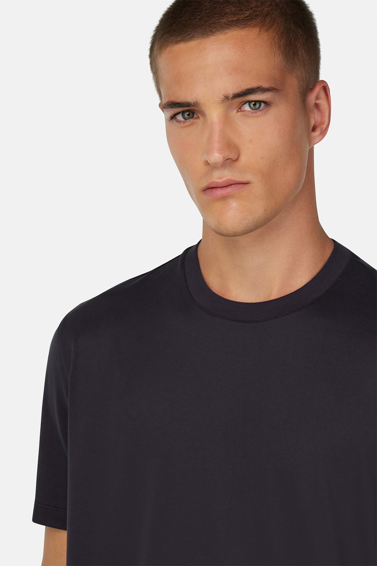 Playera De Algodón Y Seda