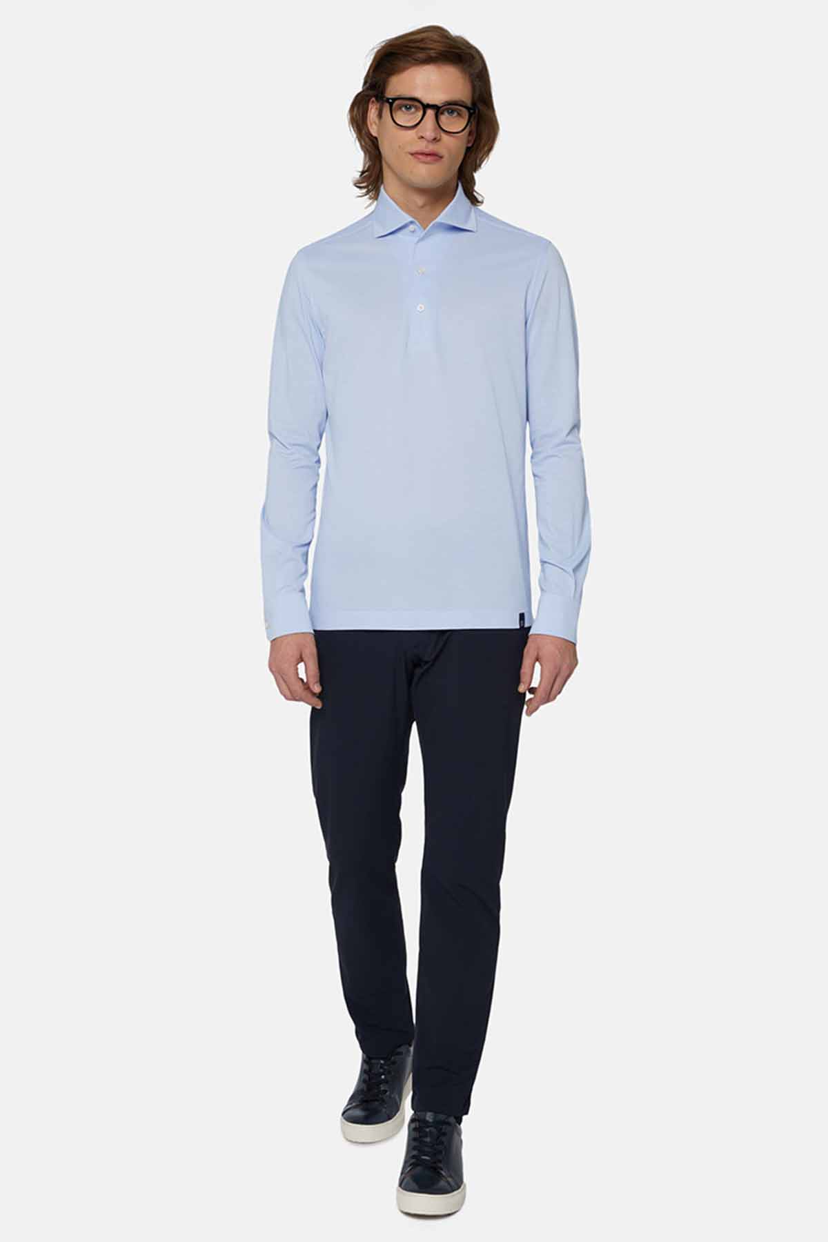 Polo De Punto Jersey Japonés