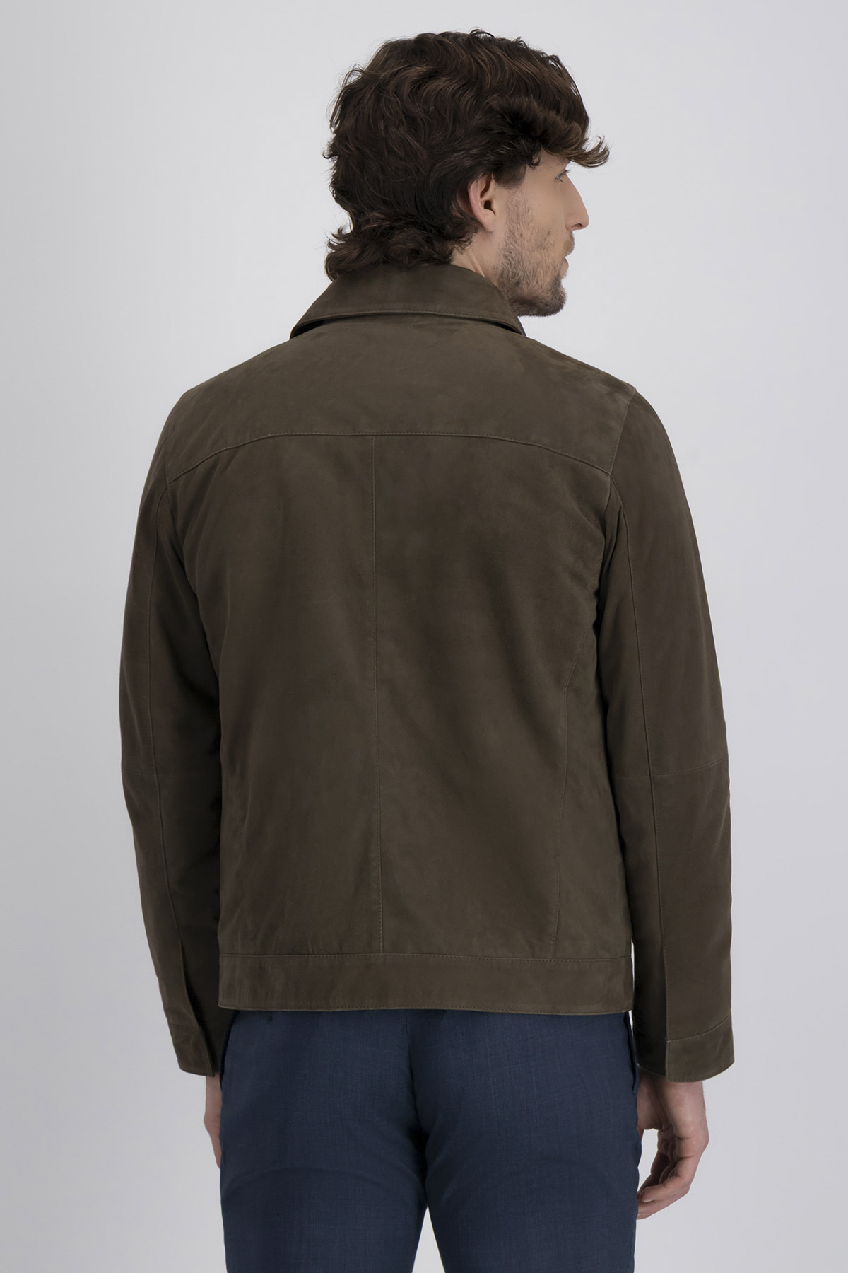 Chamarra La Vera Pelle Contemporary Fit image number 3