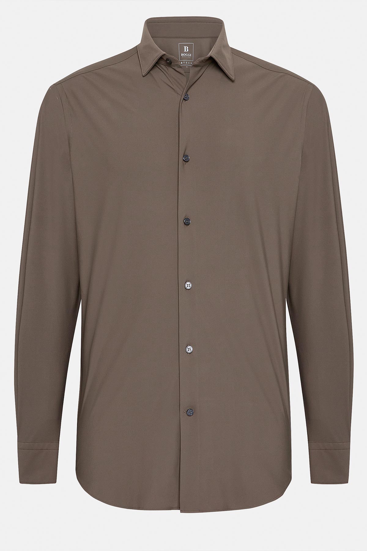 CAMISA CASUAL BEIGE REGULAR FIT image number 4