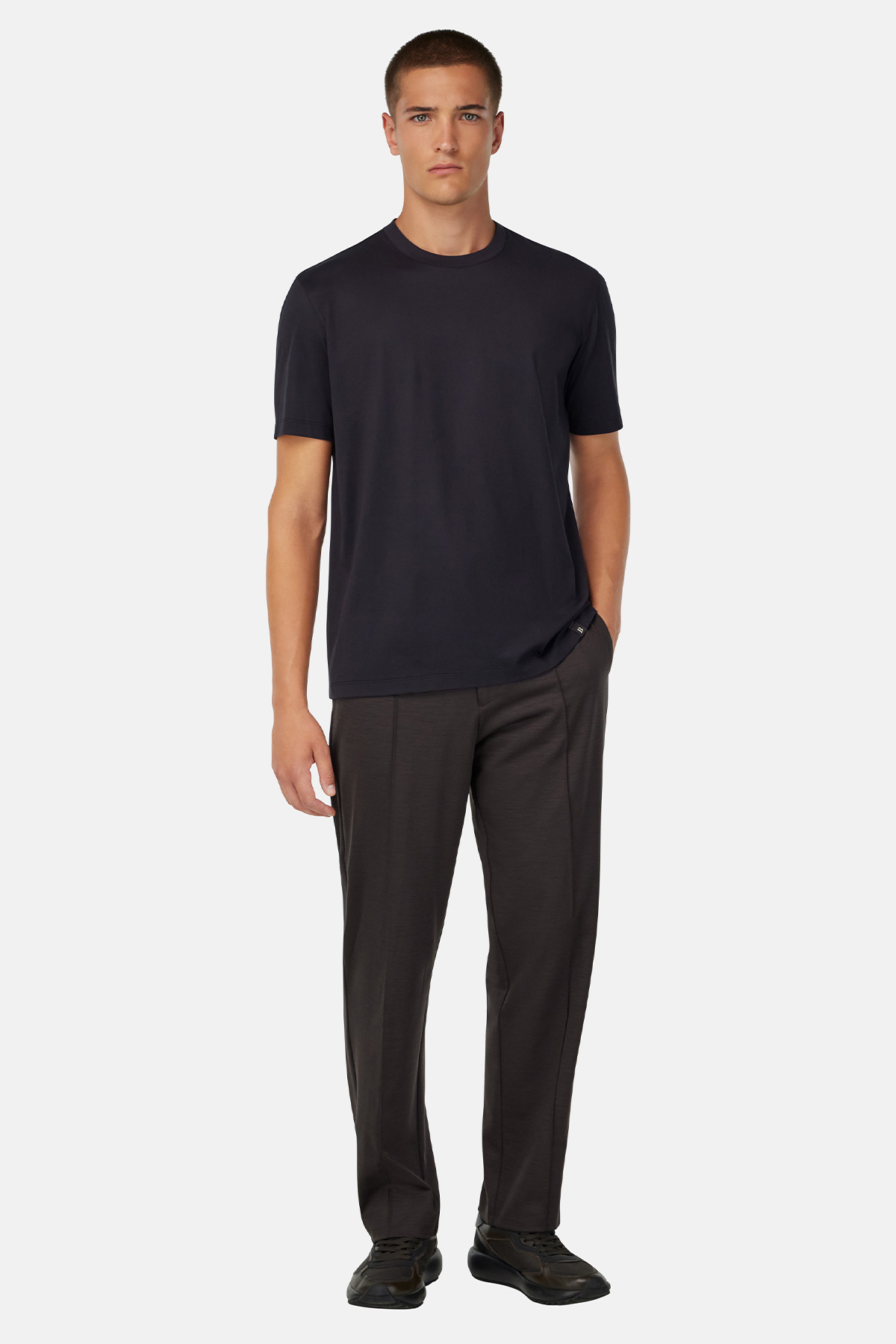 Playera De Algodón Y Seda image number 3