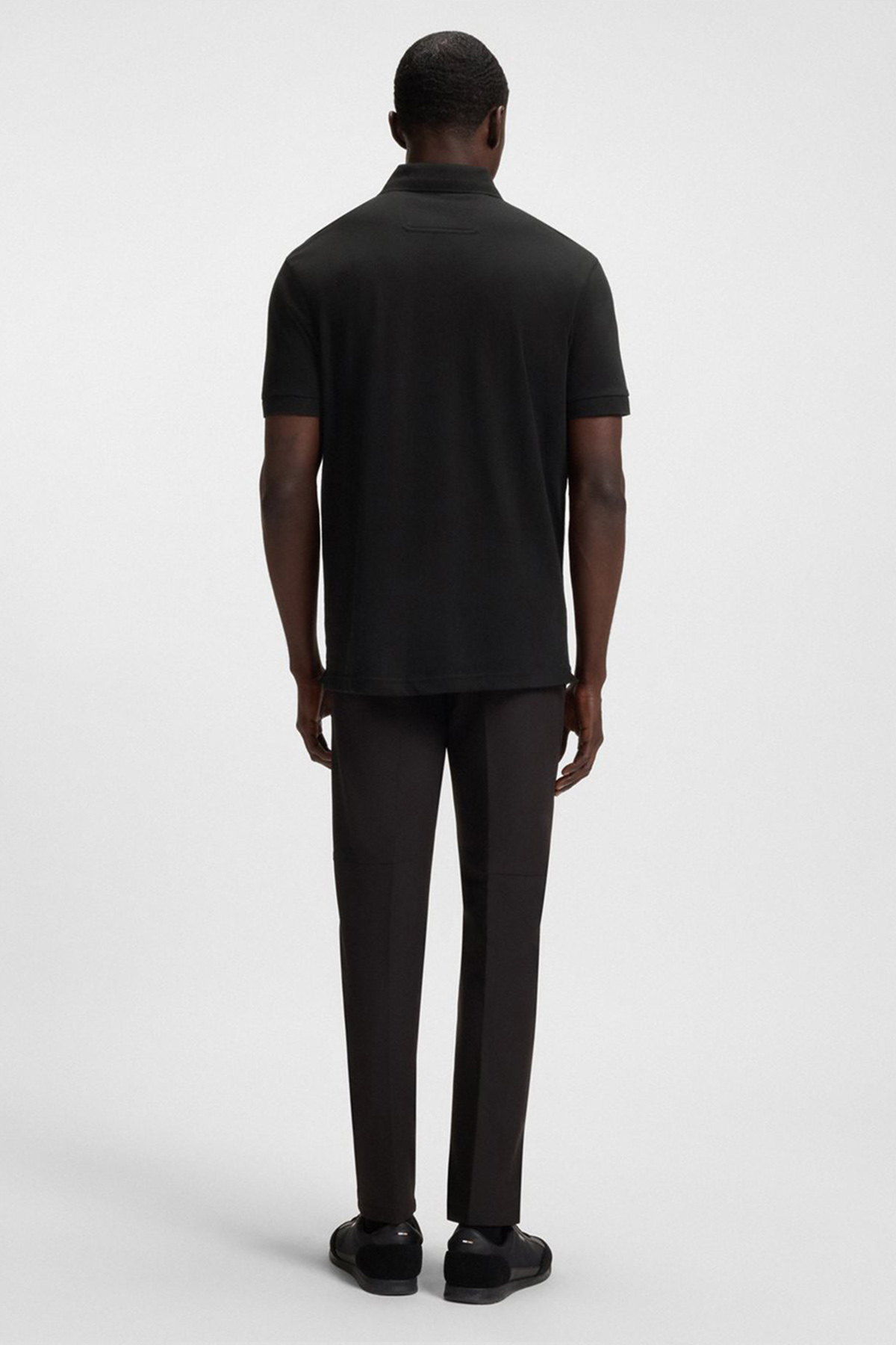 Polo De Corte Relajado De Algodón Con Estampado De Golf image number 3