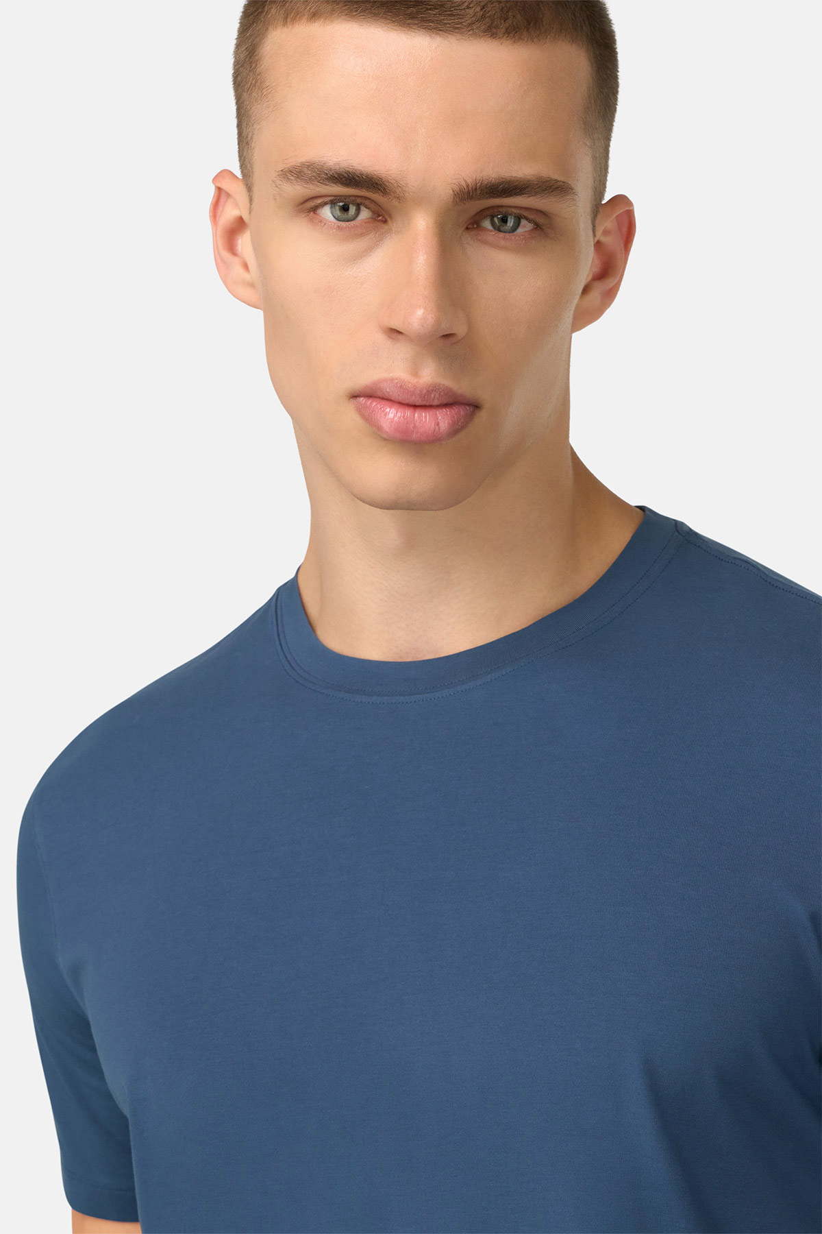 Camiseta De Algodón Supima Elástico