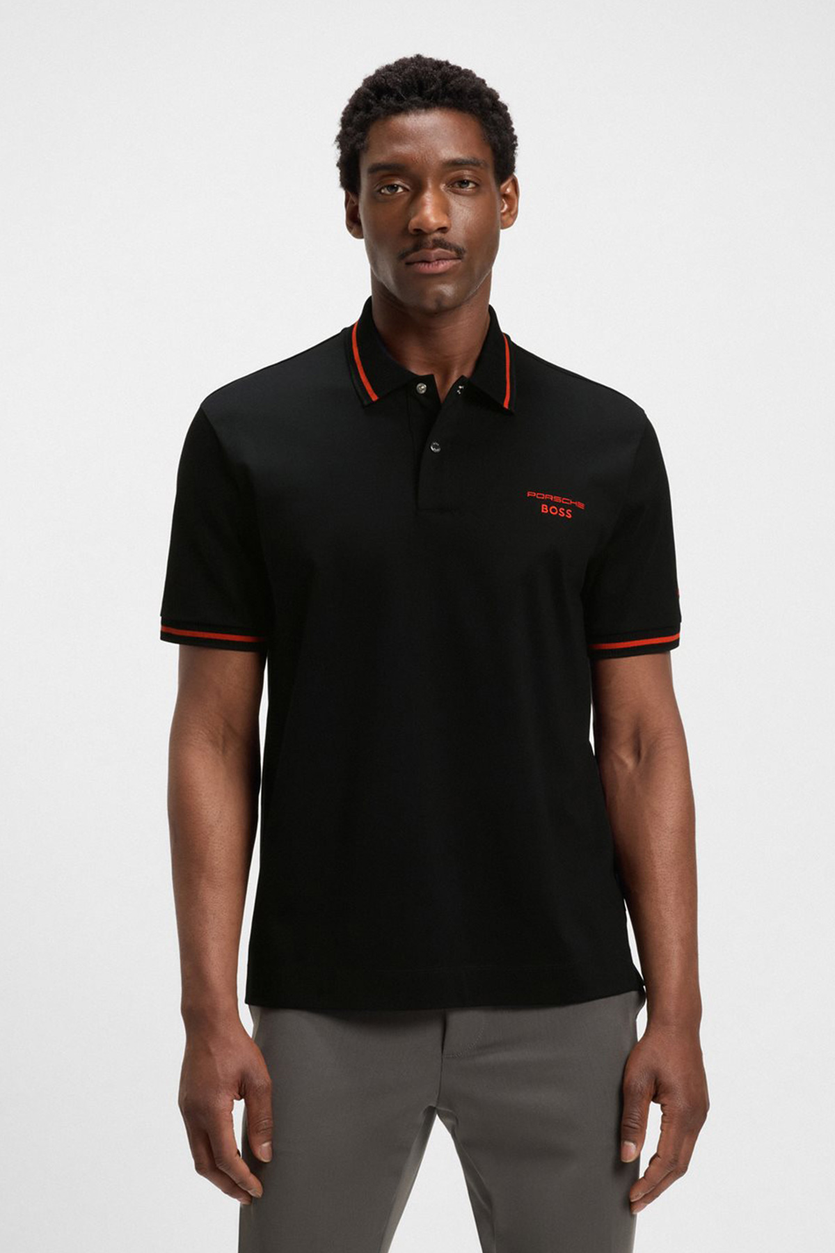 Polo Porsche x BOSS En Algodón Con Control De La Humedad