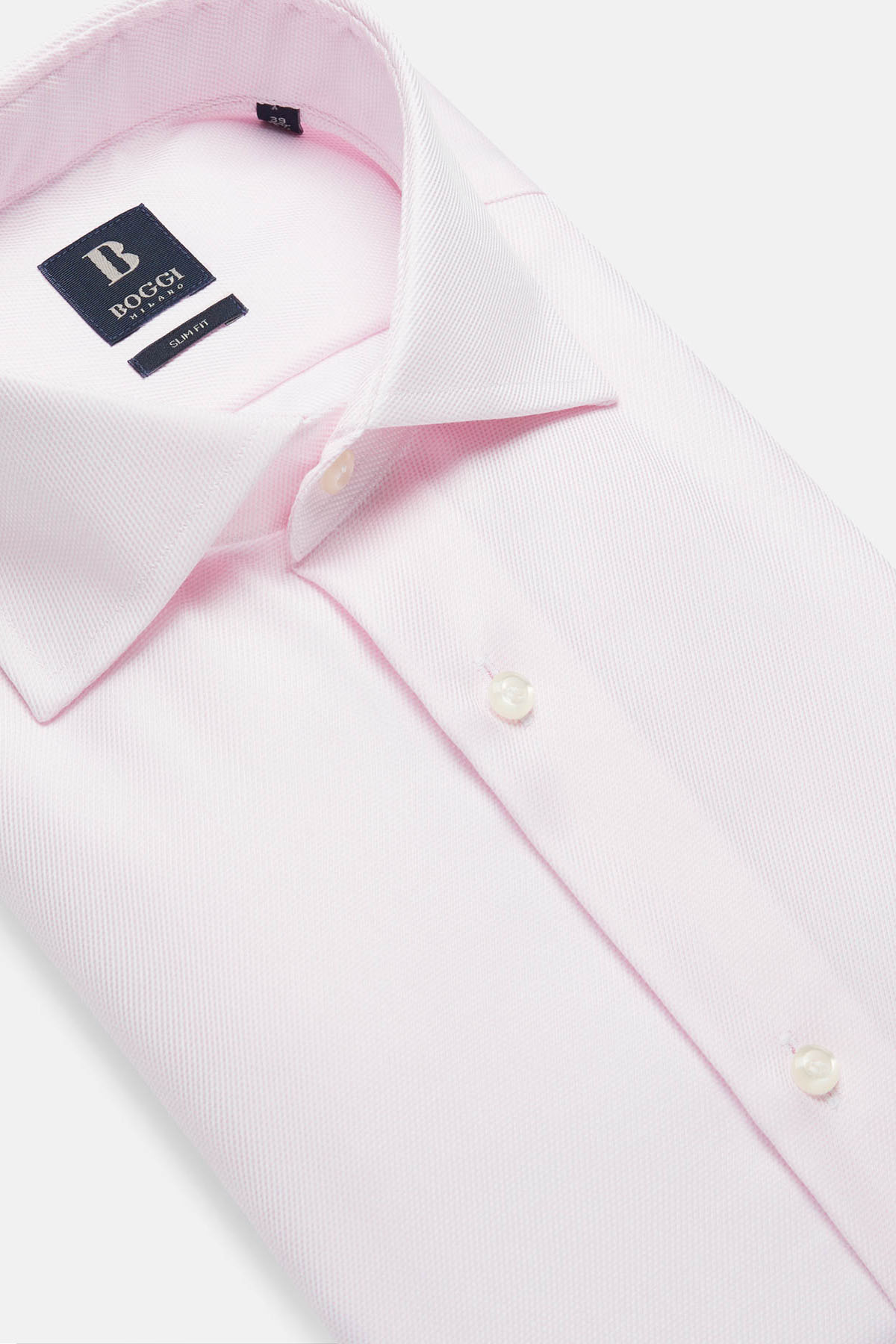 CAMISA FORMAL ROSA BOGGI image number 5