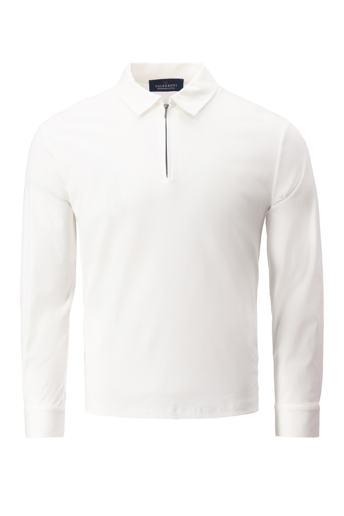 PLAYERA TIPO POLO MERCERICED COTTON CONTEMPORARY FIT image number 4
