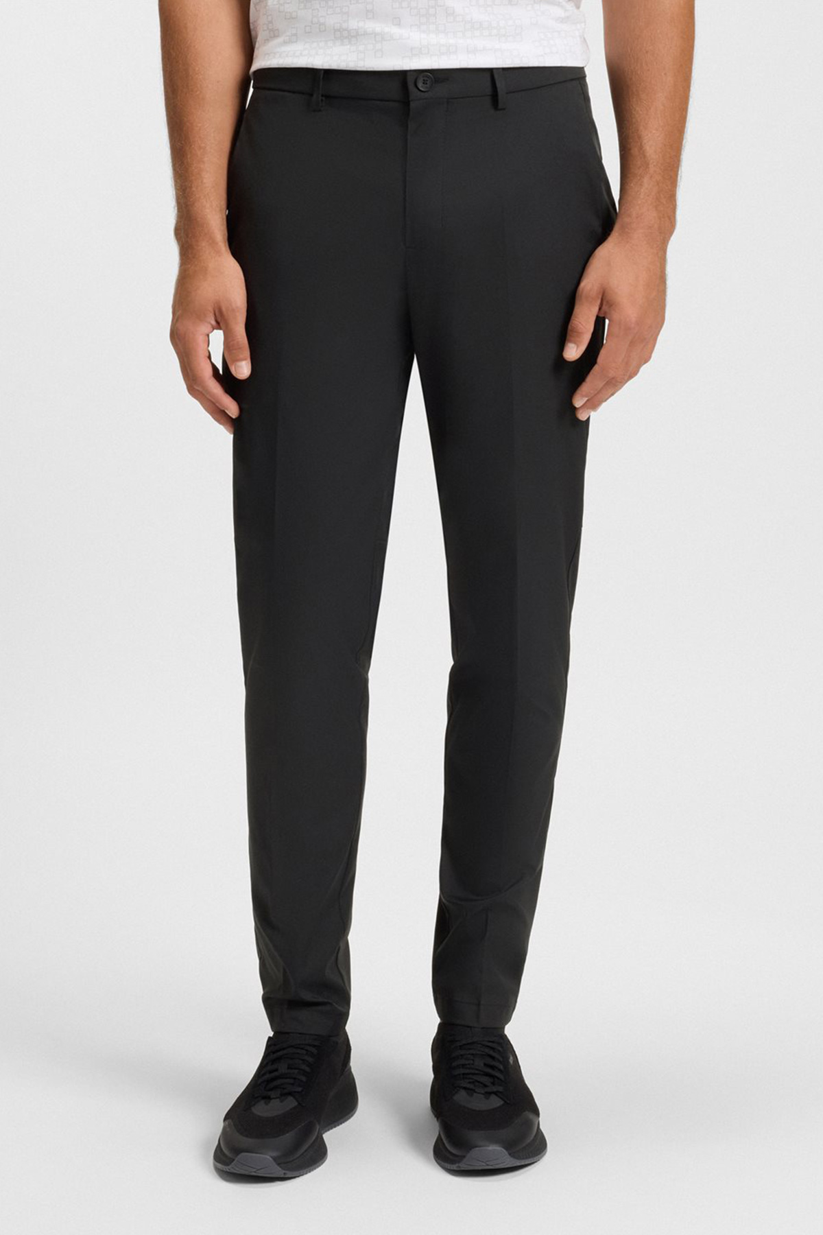 Pantalón De Golf De Sarga Elástica Repelente Al Agua