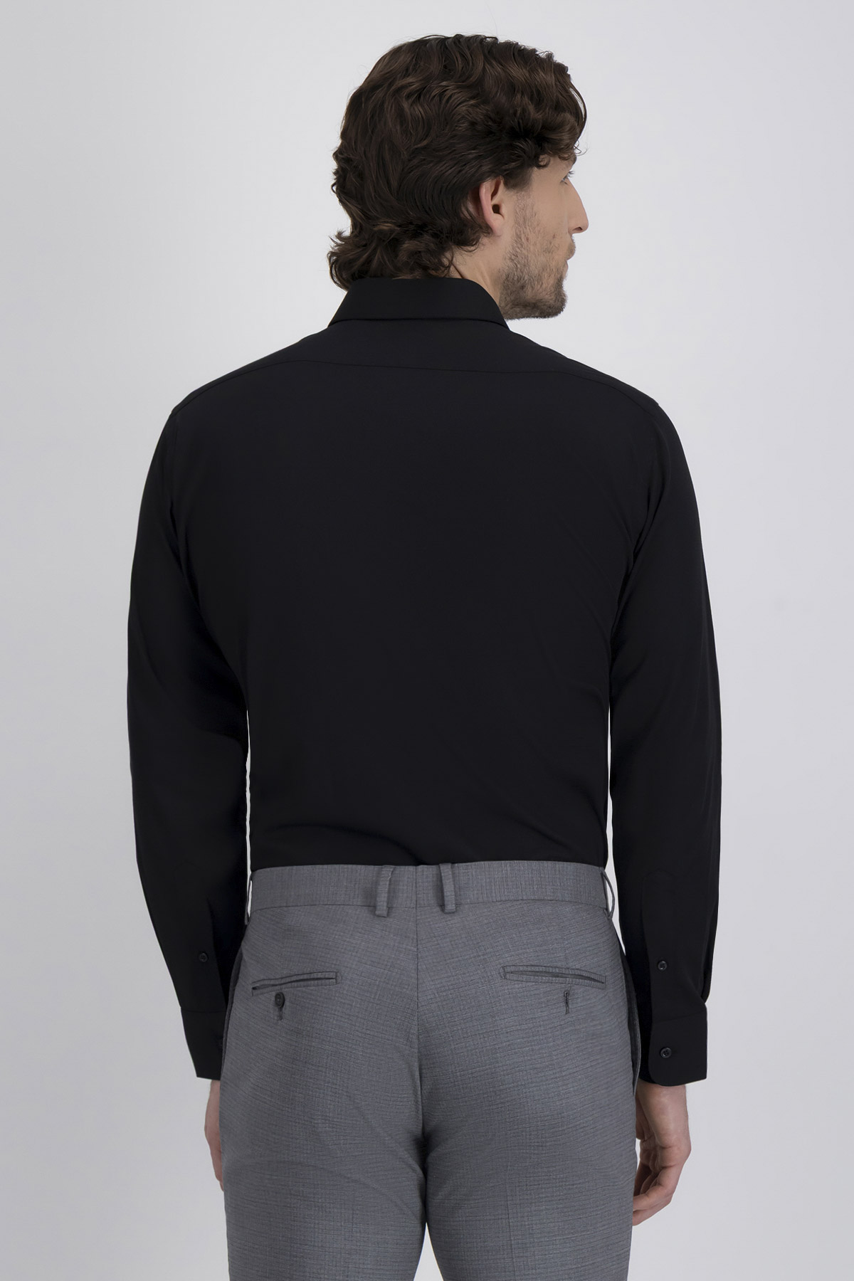 Camisa Formal Silk Protein Contemporary Fit image number 2