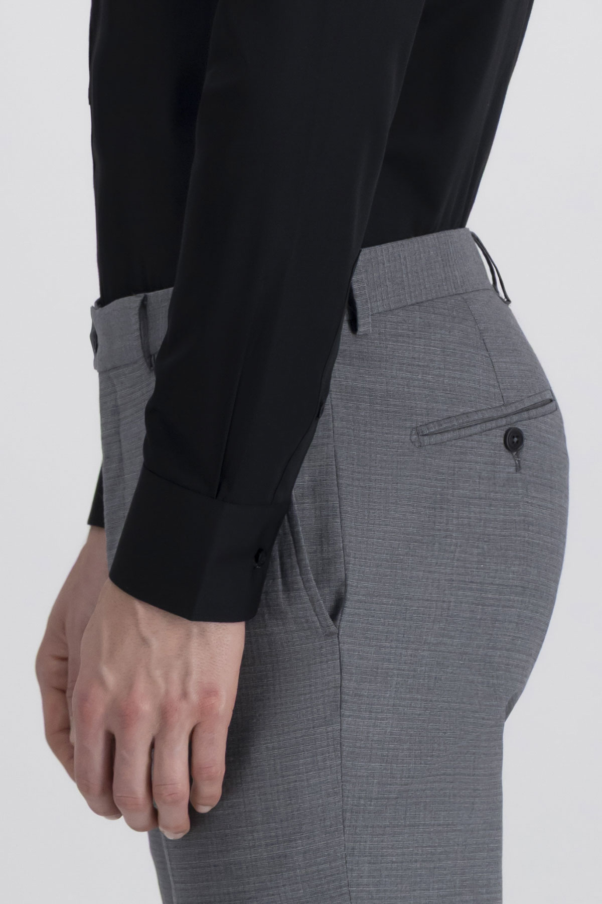 Camisa Formal Silk Protein Contemporary Fit image number 4