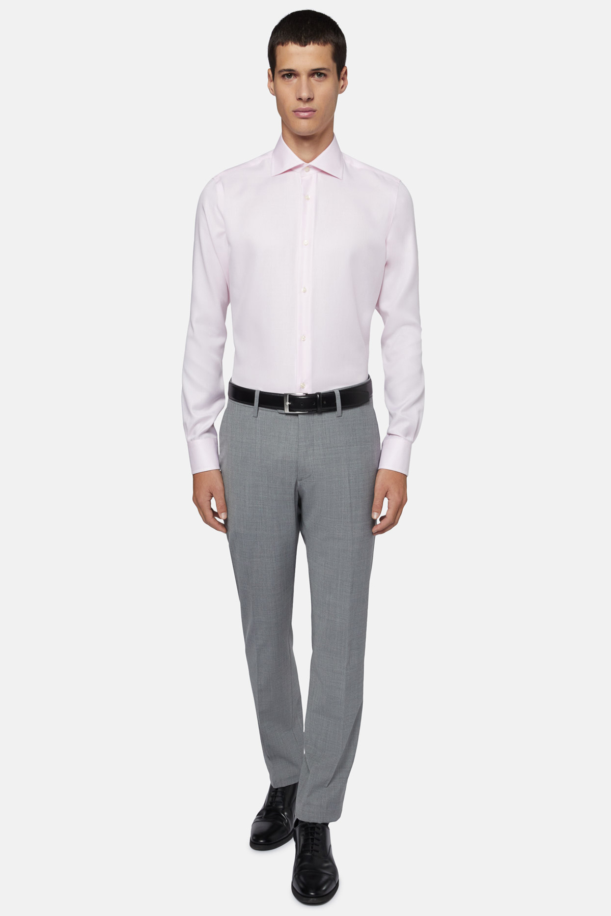 CAMISA FORMAL ROSA BOGGI image number 3