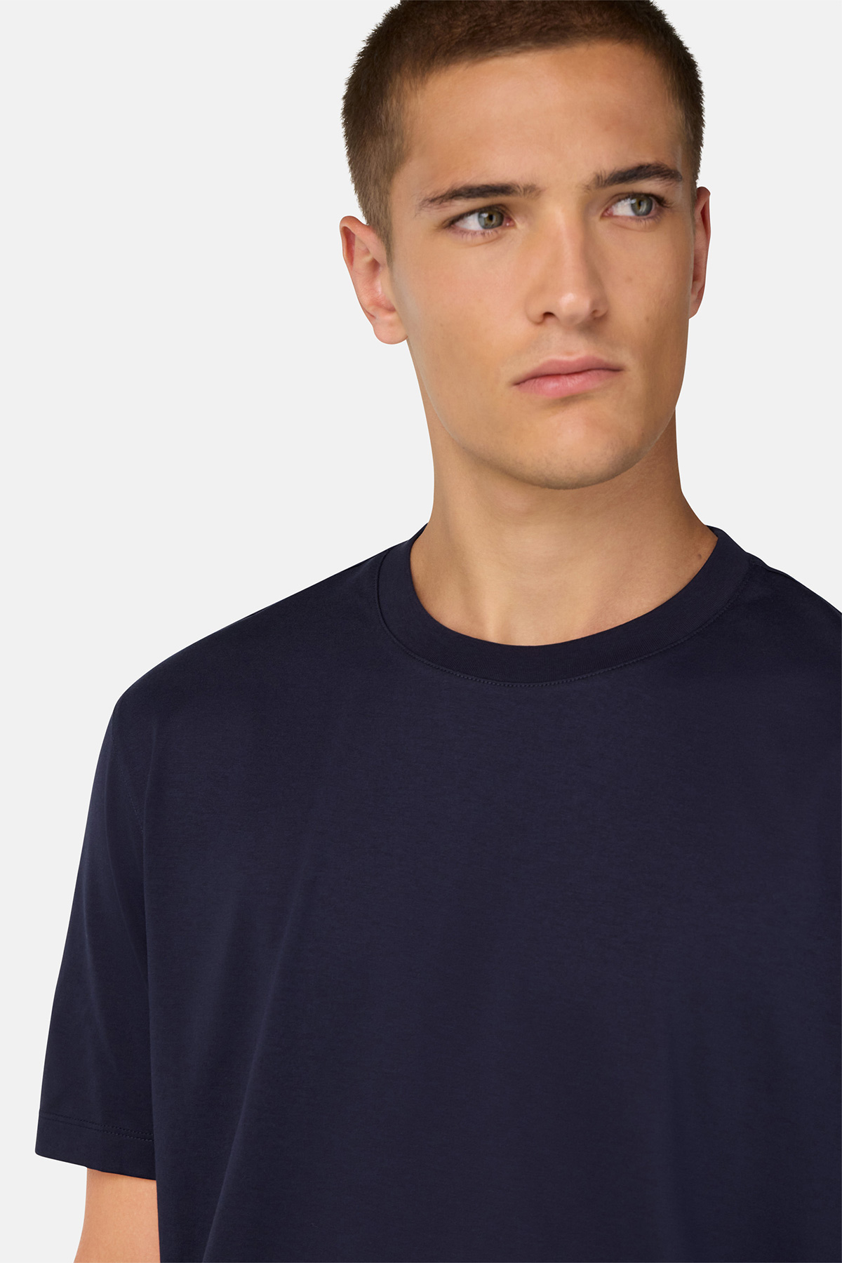 Playera De Algodón Y Seda