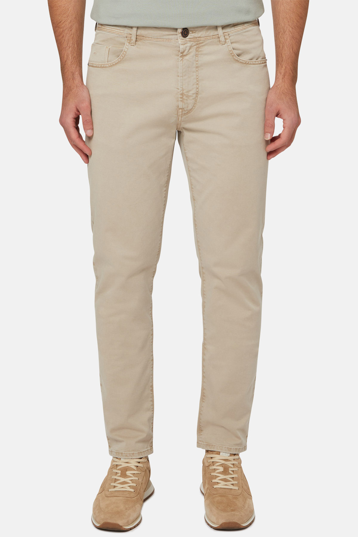 PANTALÓN CASUAL BOGGI BEIGE image number 1