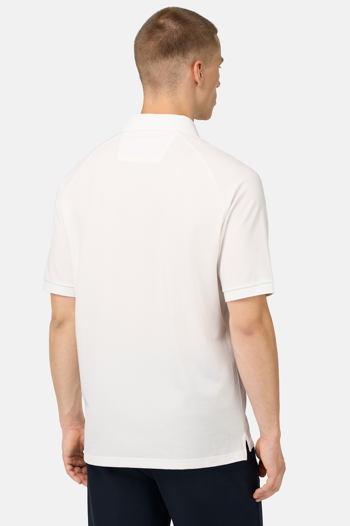 Polo Piqué Cool Jade Manga Raglán image number 2