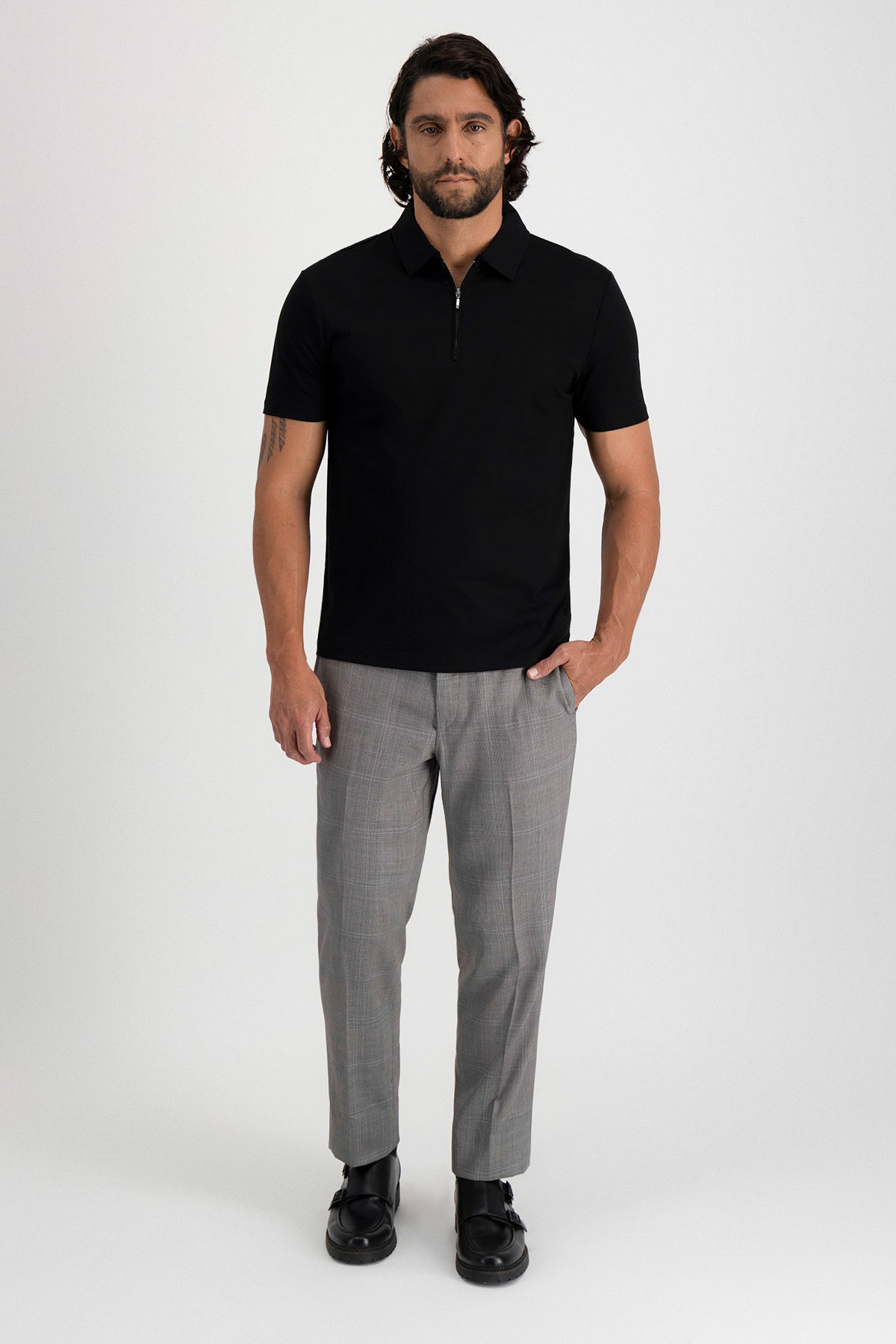 Playera Polo Casual Contemporary Fit image number 3