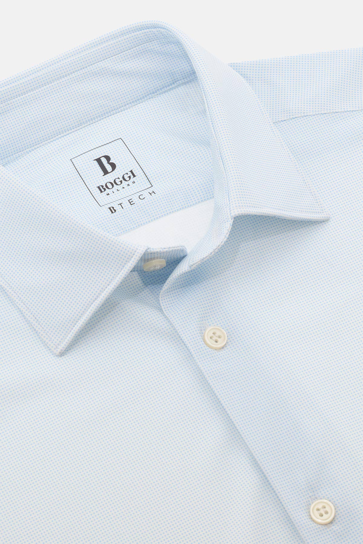 Camisa De Nailon Elástico Slim image number 4