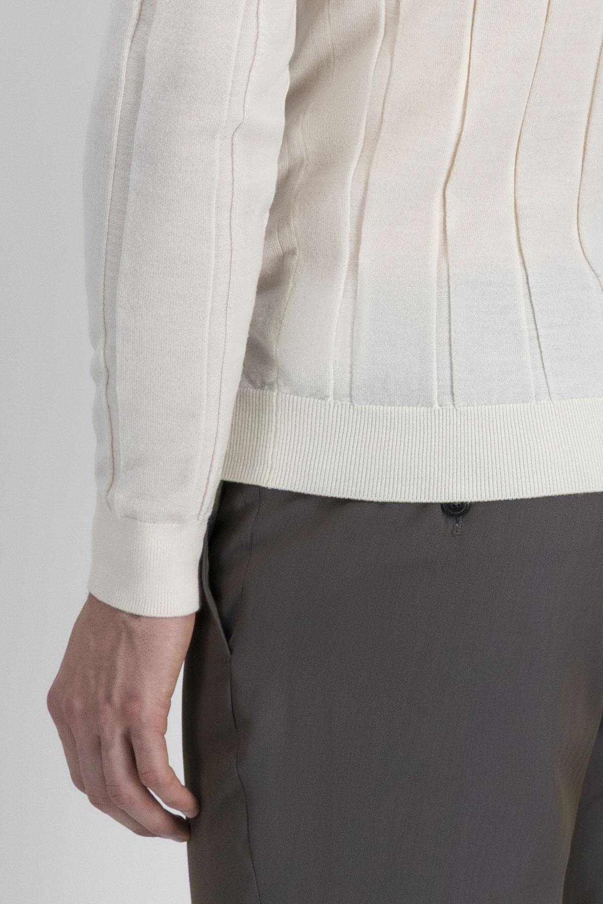 Suéter Casual Merino Wool Contemporary Fit image number 3