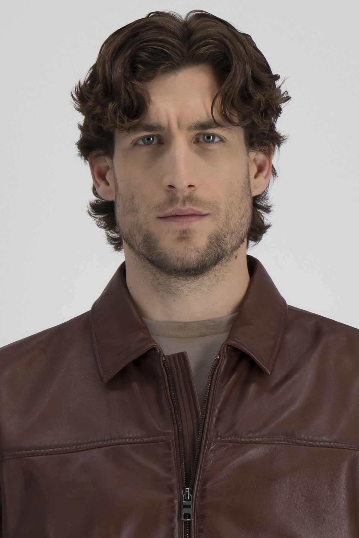 Chamarra La Vera Pelle Contemporary Fit