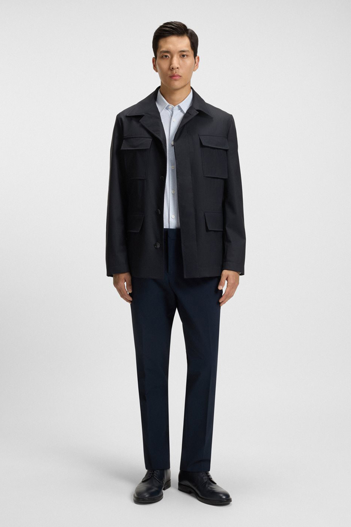 Abrigo Repelente Al Agua De Lana Elástica image number 2