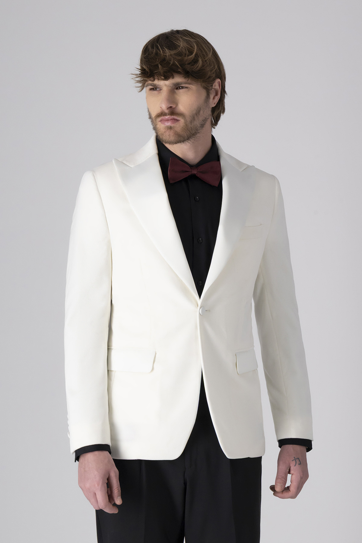 SACO CEREMONIA BLANCO SLIM FIT