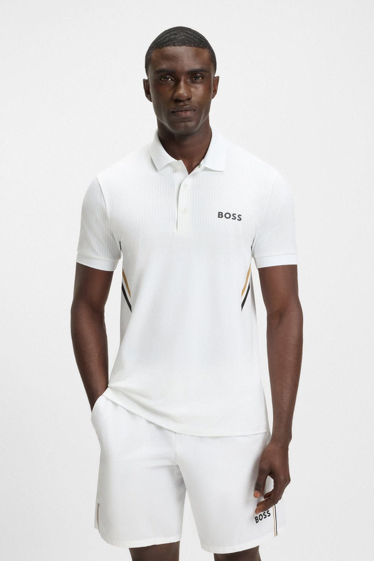 Polo Slim Fit Deportivo Con Control De La Humedad