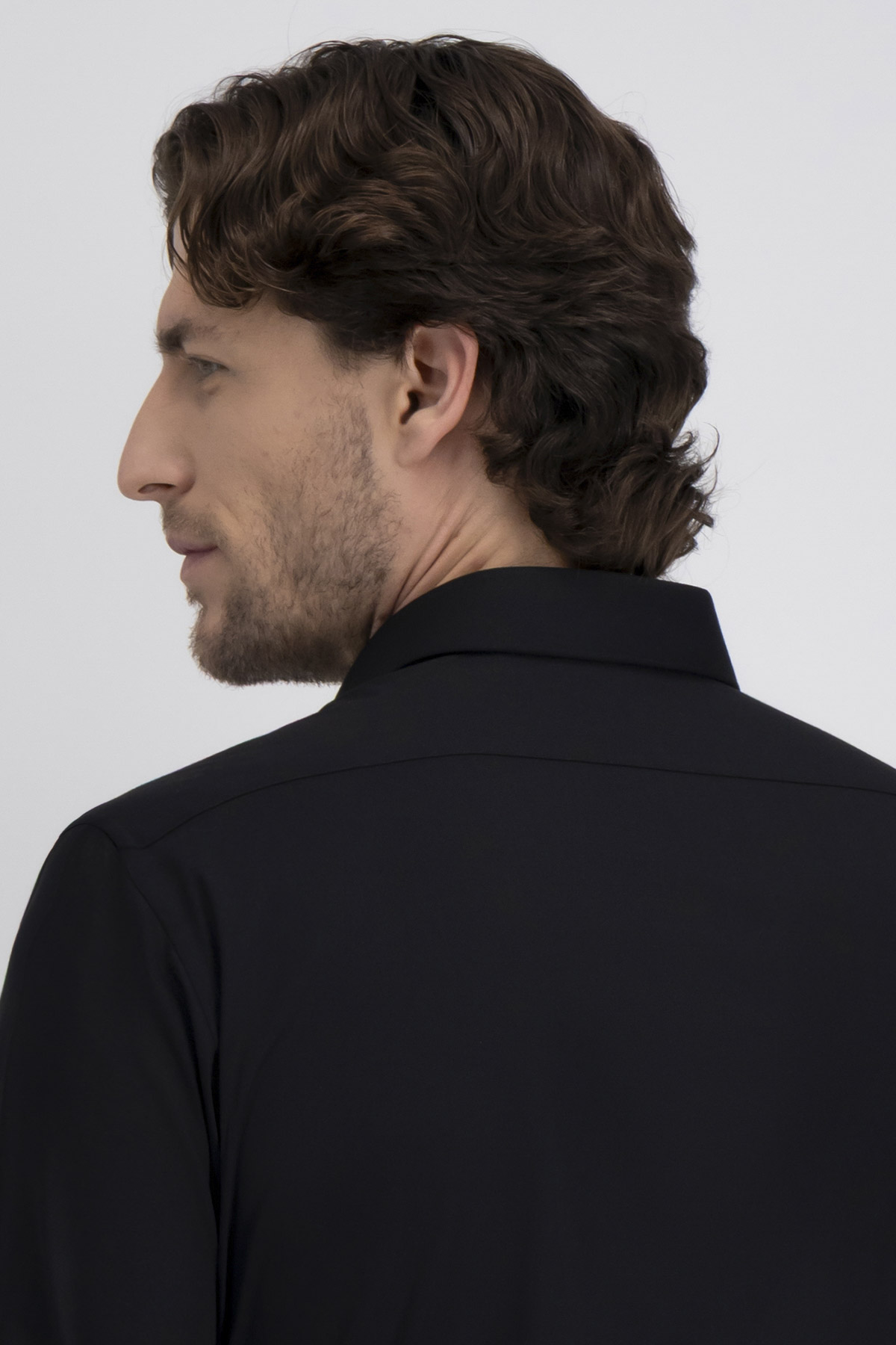 Camisa Formal Silk Protein Contemporary Fit image number 3